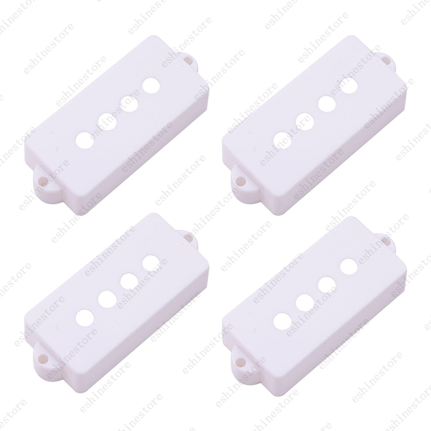 4 Pcs P Bass Pickup Covers 4 String Bass Pickup Covers/Bobbin for Precision Bass