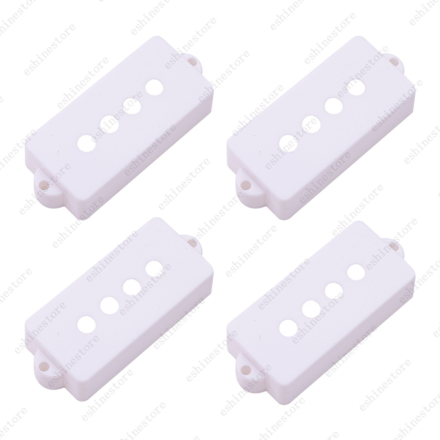 4 Pcs P Bass Pickup Covers 4 String Bass Pickup Covers/Bobbin for Precision Bass