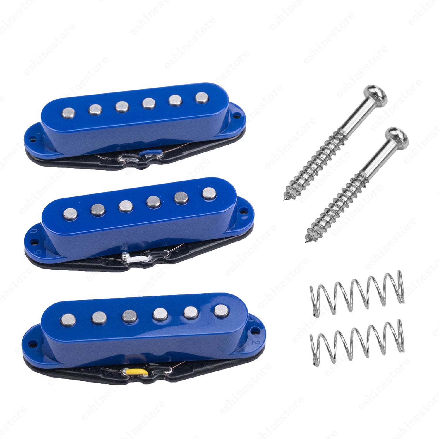 3 PCS SSS Single Coil Ceramic Pickup Set For ST Strat Guitar Mulit Colors