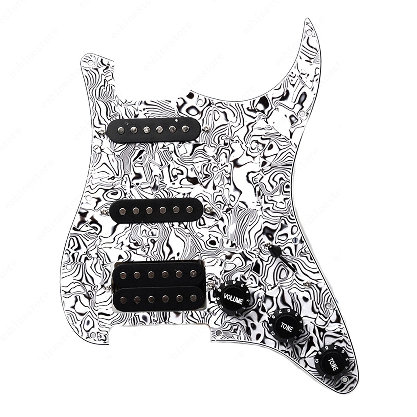 11 Hole SSH Strat Style Loaded Pickguard For Stratocaster Various Colors US SHIP