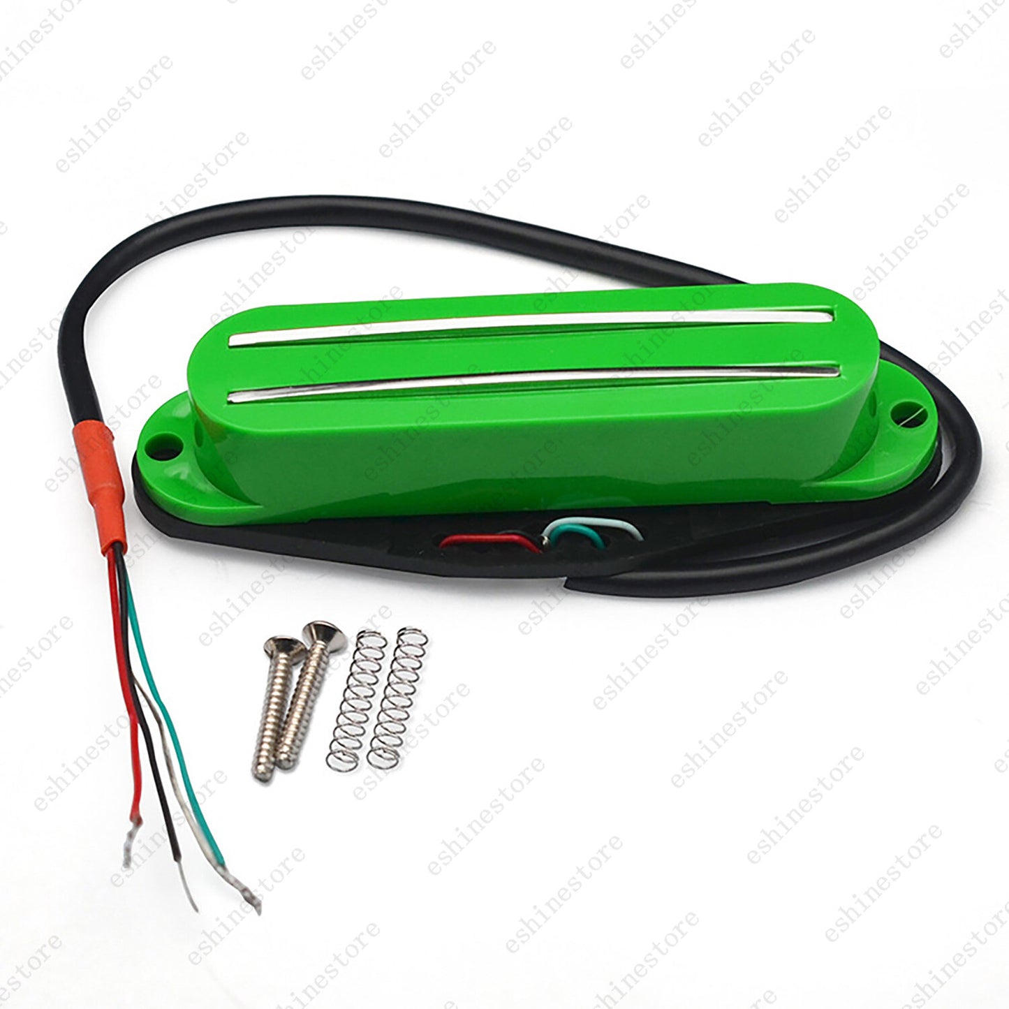 Alnico5 Dual Rails Guitar Pickup Mini Humbucker Pickup For Strat Guitar 12Colors