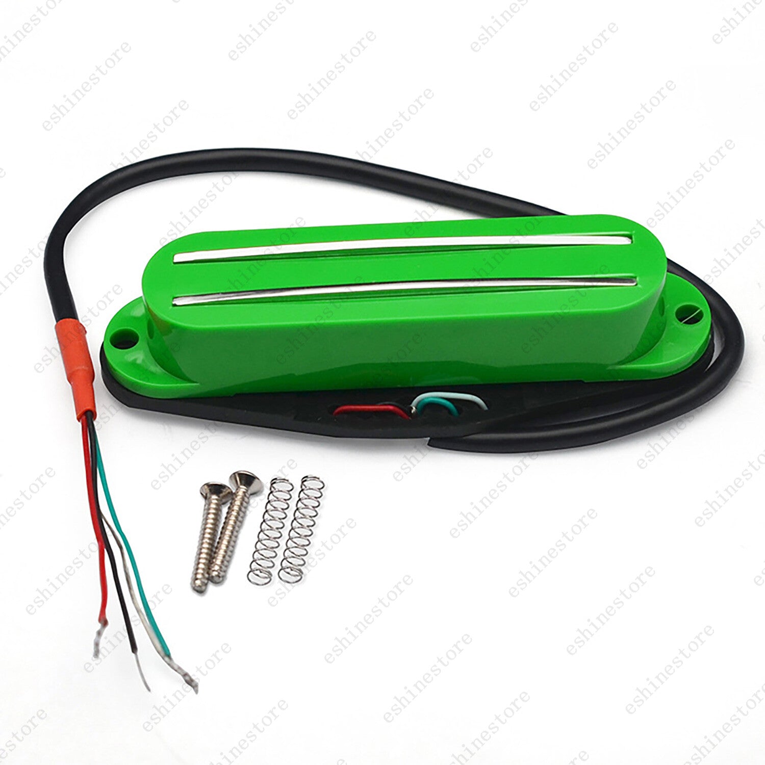 Alnico5 Dual Rails Guitar Pickup Mini Humbucker Pickup For Strat Guitar 12Colors