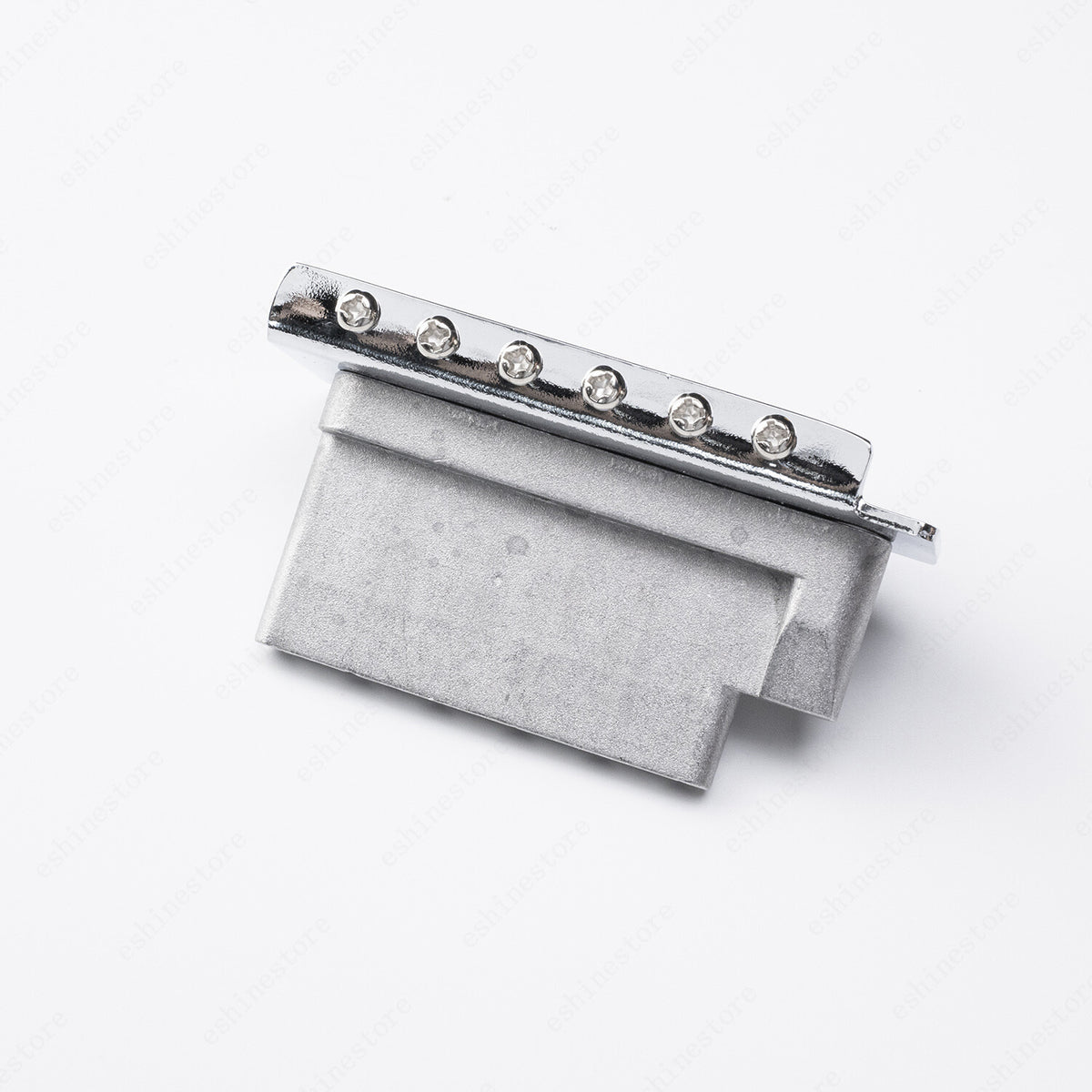 Chrome Tremolo Bridge 6 String Single Locking System for Fender SQ Strat ST