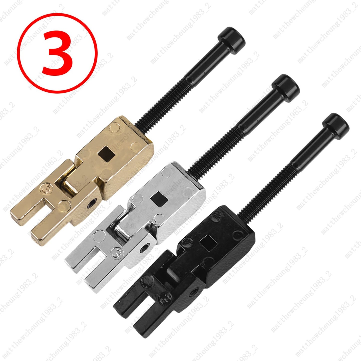 6 Pcs Tremolo Bridge Saddles Replacement w/ Screw & Lock Block For Floyd Rose