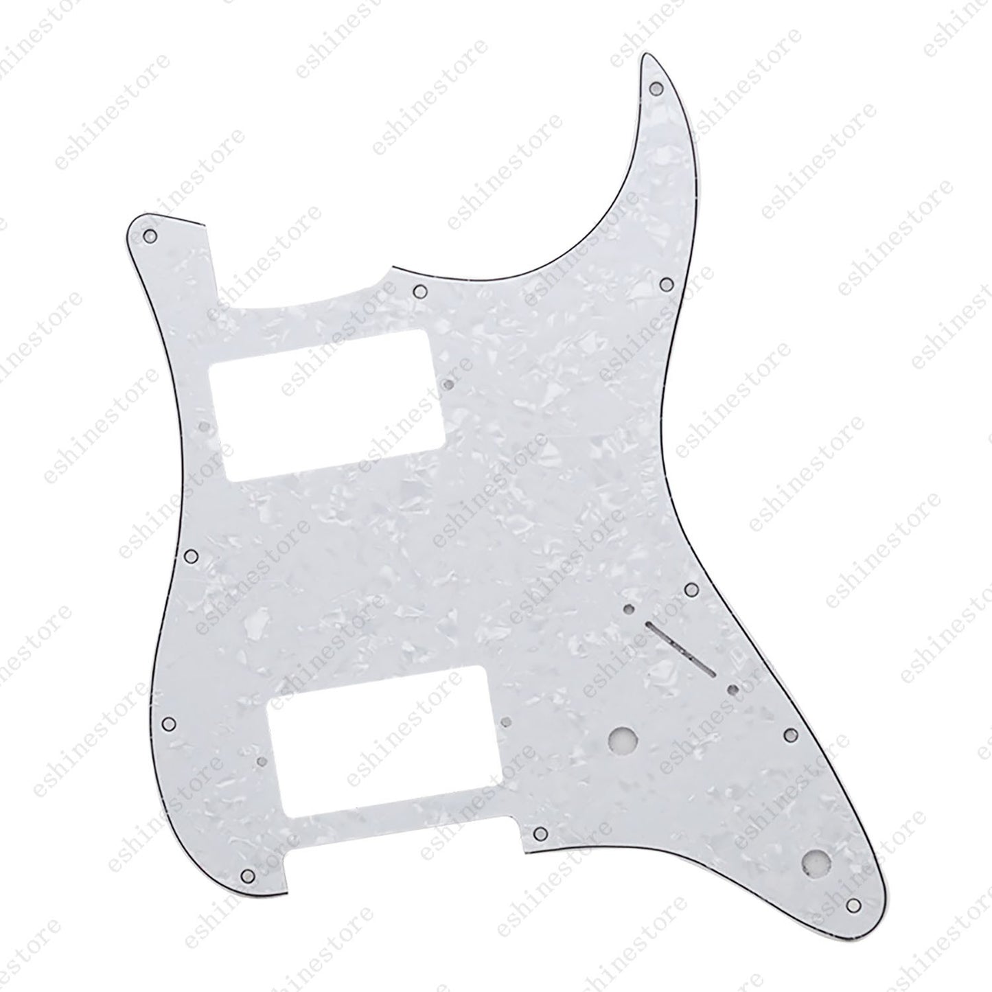11 Holes HH hunbucker Strat Style Pickguard For Stratocaster Various Colors