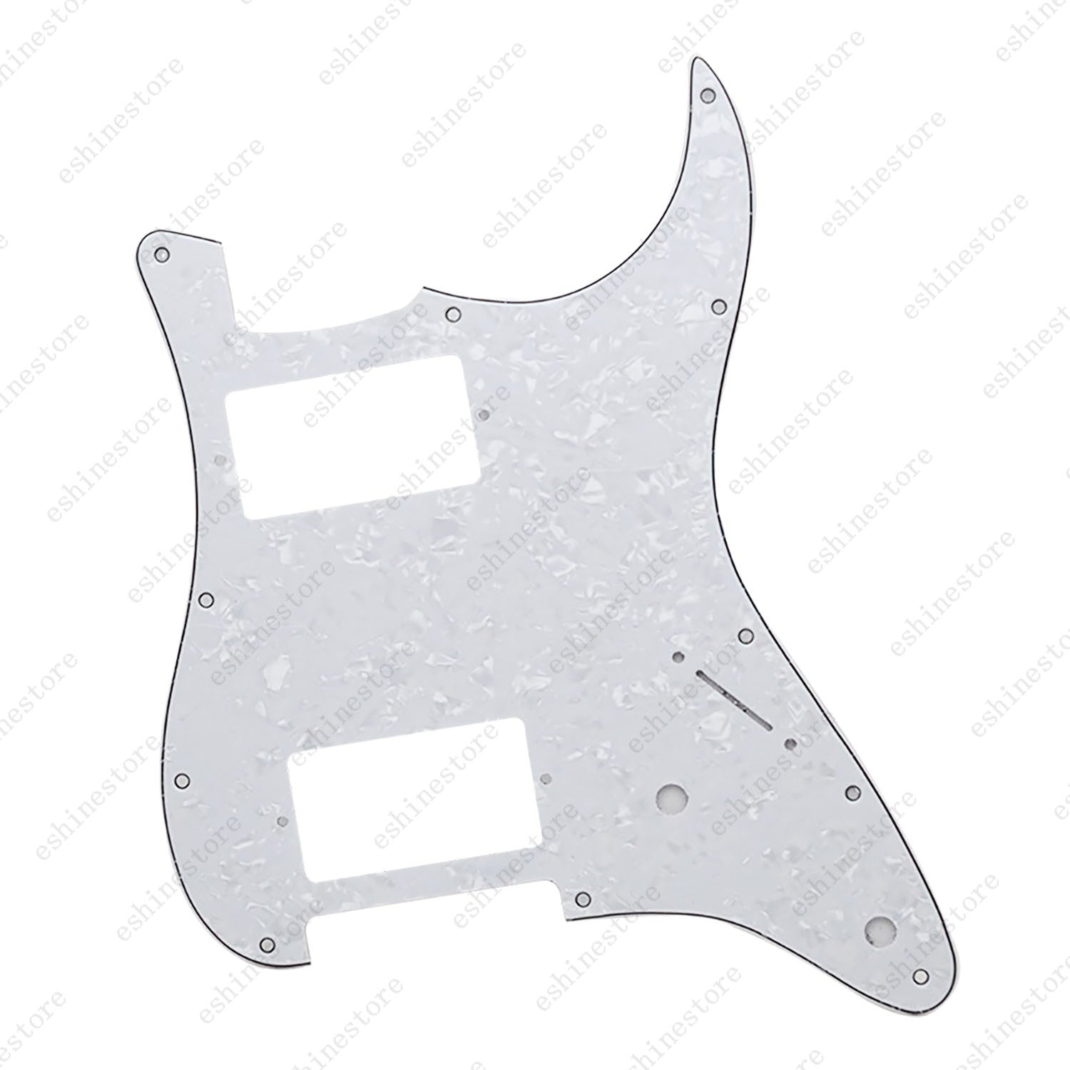 11 Holes HH hunbucker Strat Style Pickguard For Stratocaster Various Colors