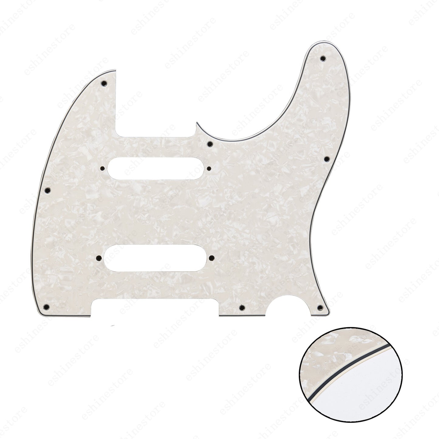 Guitar 3 Ply Pickguard Replacement For Nashville Telecaster style Multi Colors