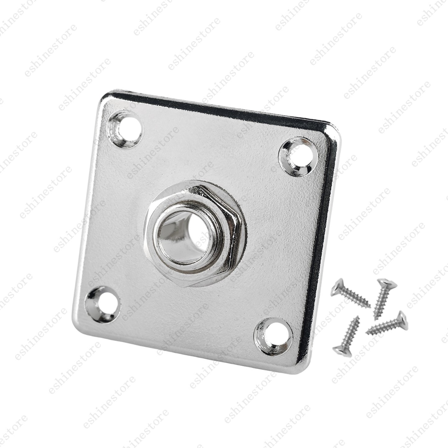1 Set Square Plate Electric Guitar Output Jack Socket For Les Paul SG Guitar