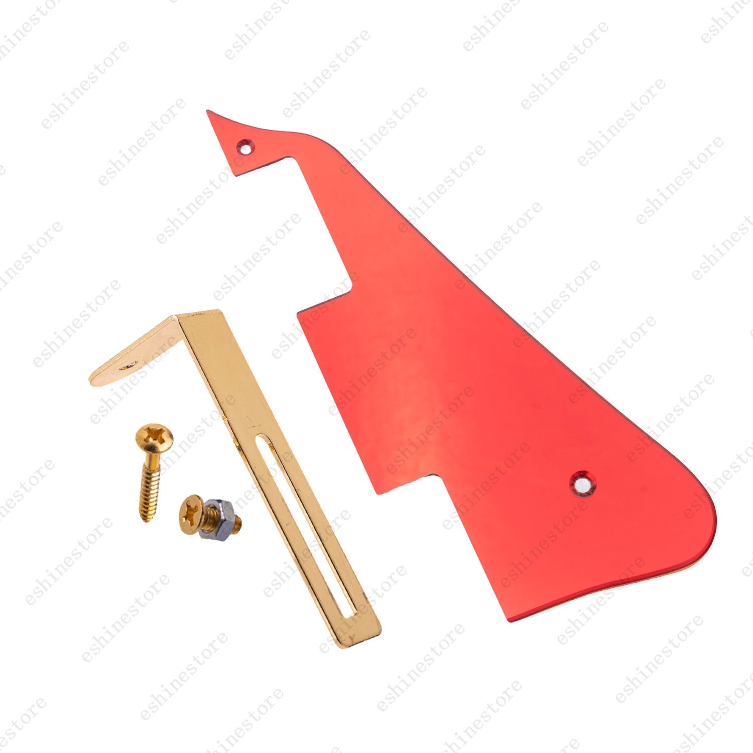 12 Color Guitar Pickguard with Gold Bracket Mounting Screws Set For Les Paul