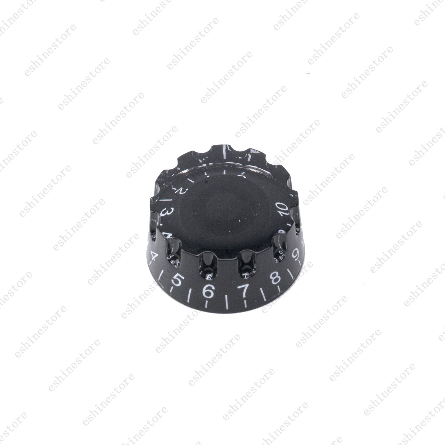 4x Black LP Guitar Knurled Control Knobs Speed Metric Knob For Les Paul SG