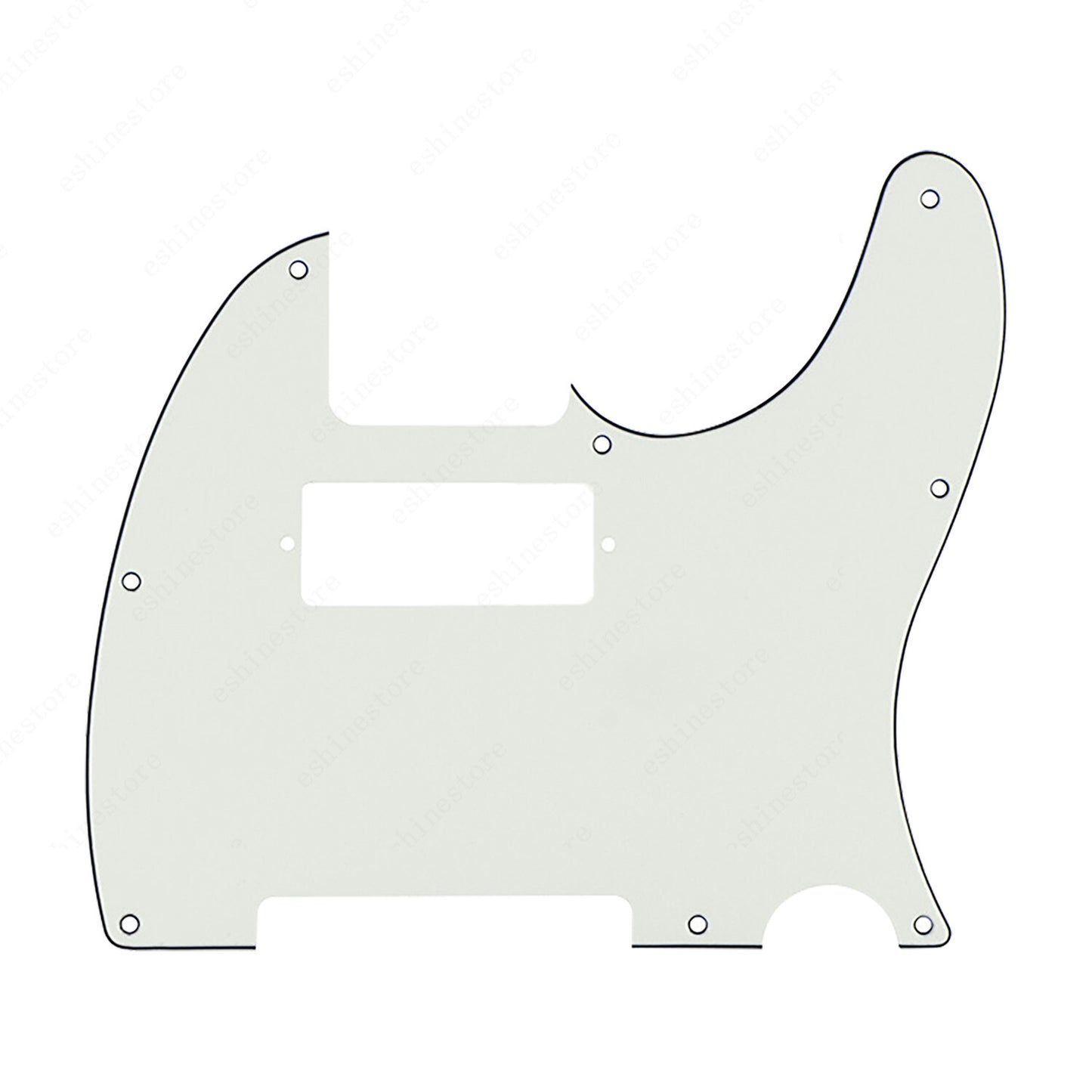 8 Hole Mini Humbucker Style Guitar Pickguard Scratch Plate For Fender Telecaster