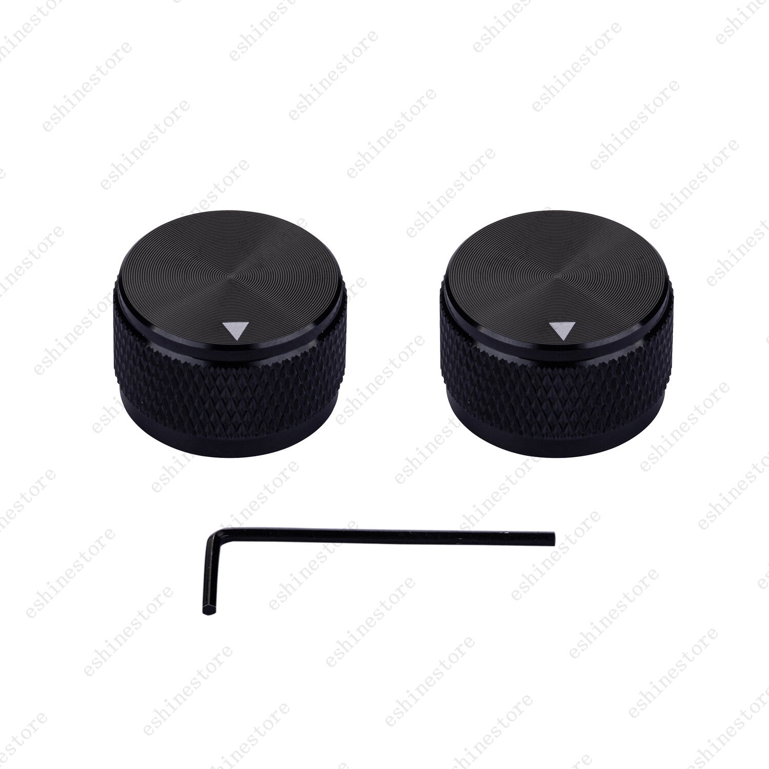 Guitar Aluminum Alloy Electronic Control Pot Knob Fit 18 24 Spline / Soild Shaft