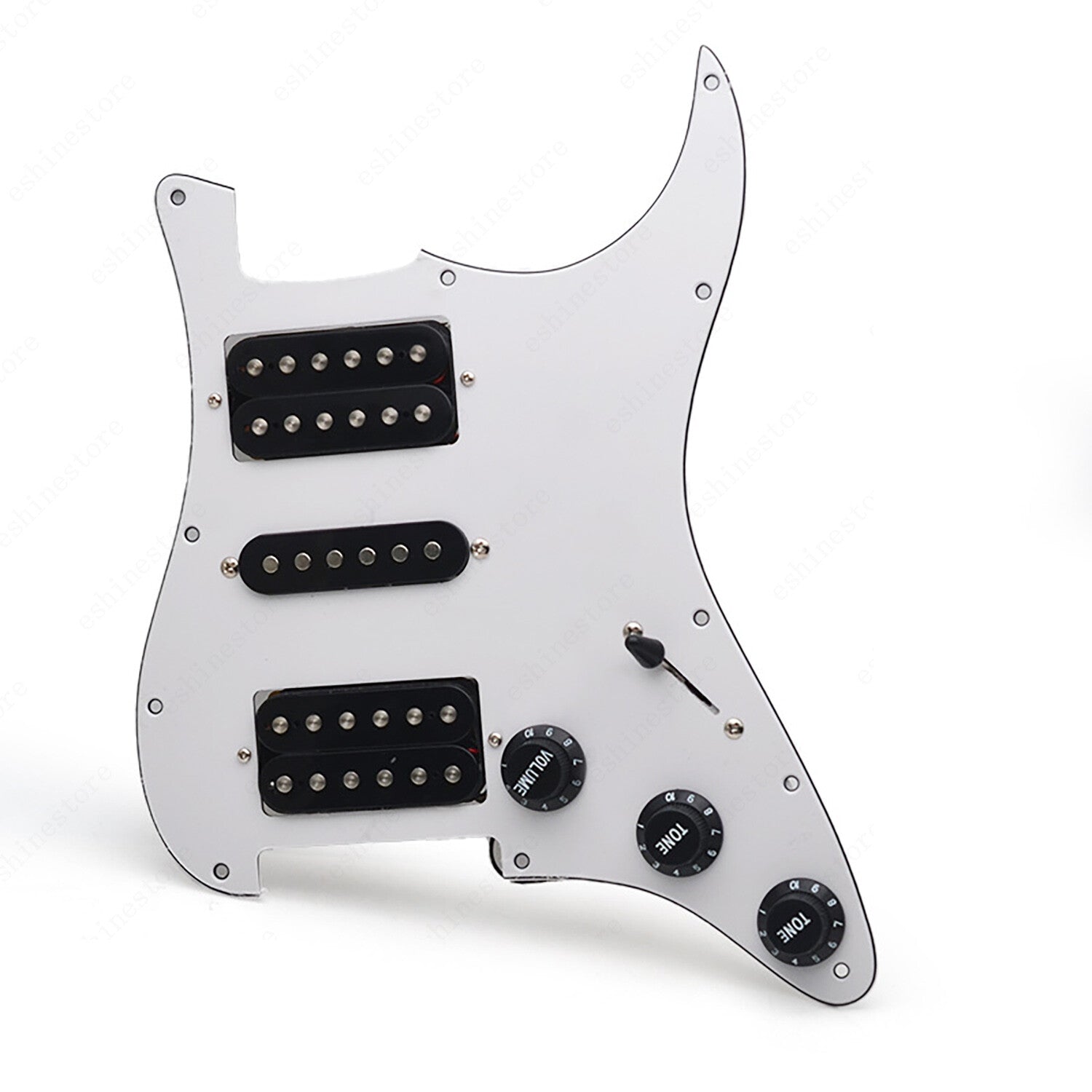 11 Hole HSH Strat Style Loaded Pickguard For Stratocaster Various Colors US SHIP