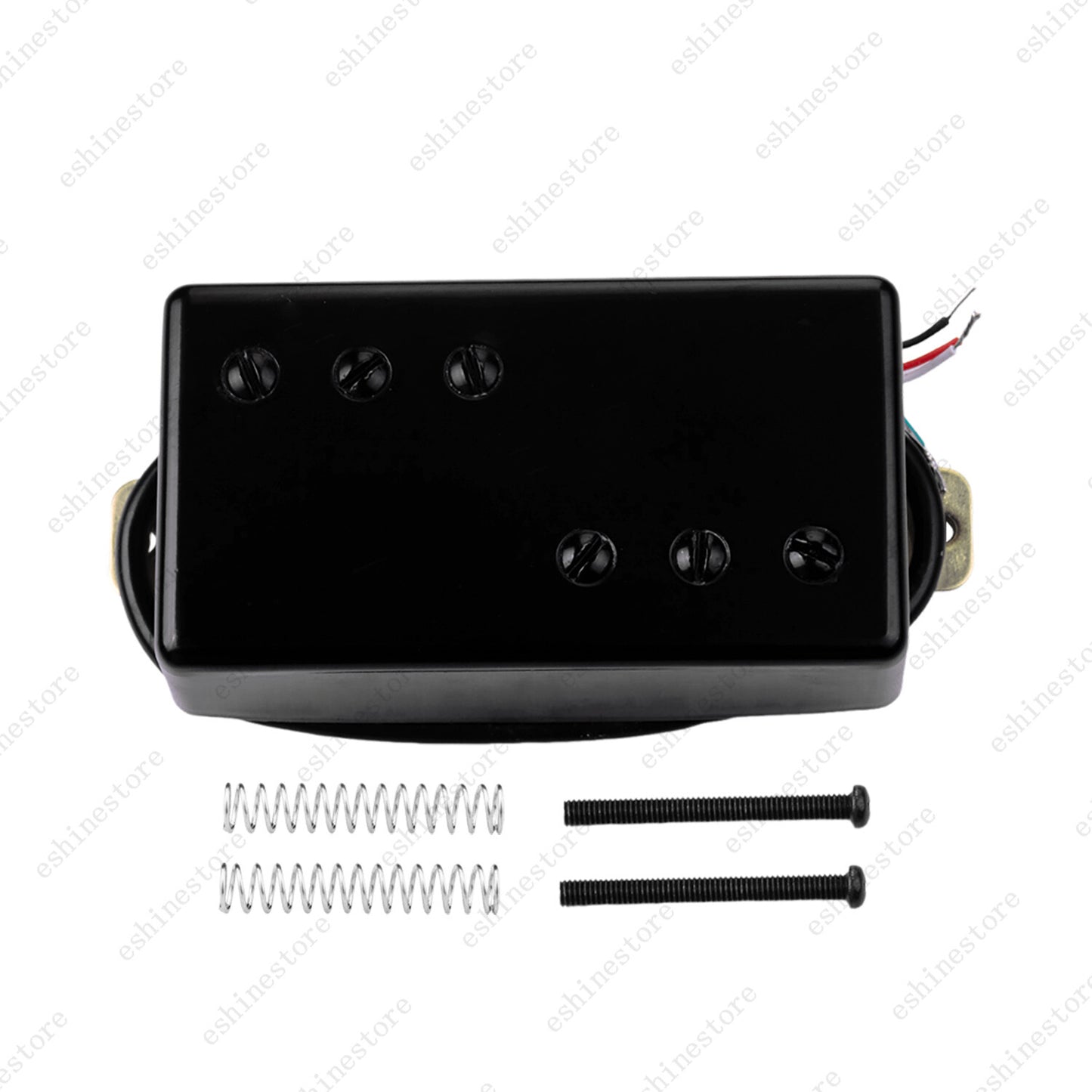 Wide Range Style Ceramic Humbucker Pkckup Neck Bridge 4 Wire For Tele 72