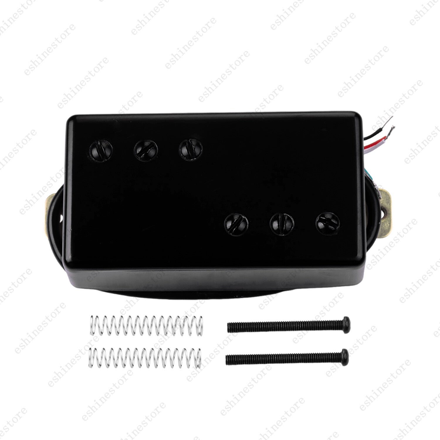 Wide Range Style Ceramic Humbucker Pkckup Neck Bridge 4 Wire For Tele 72