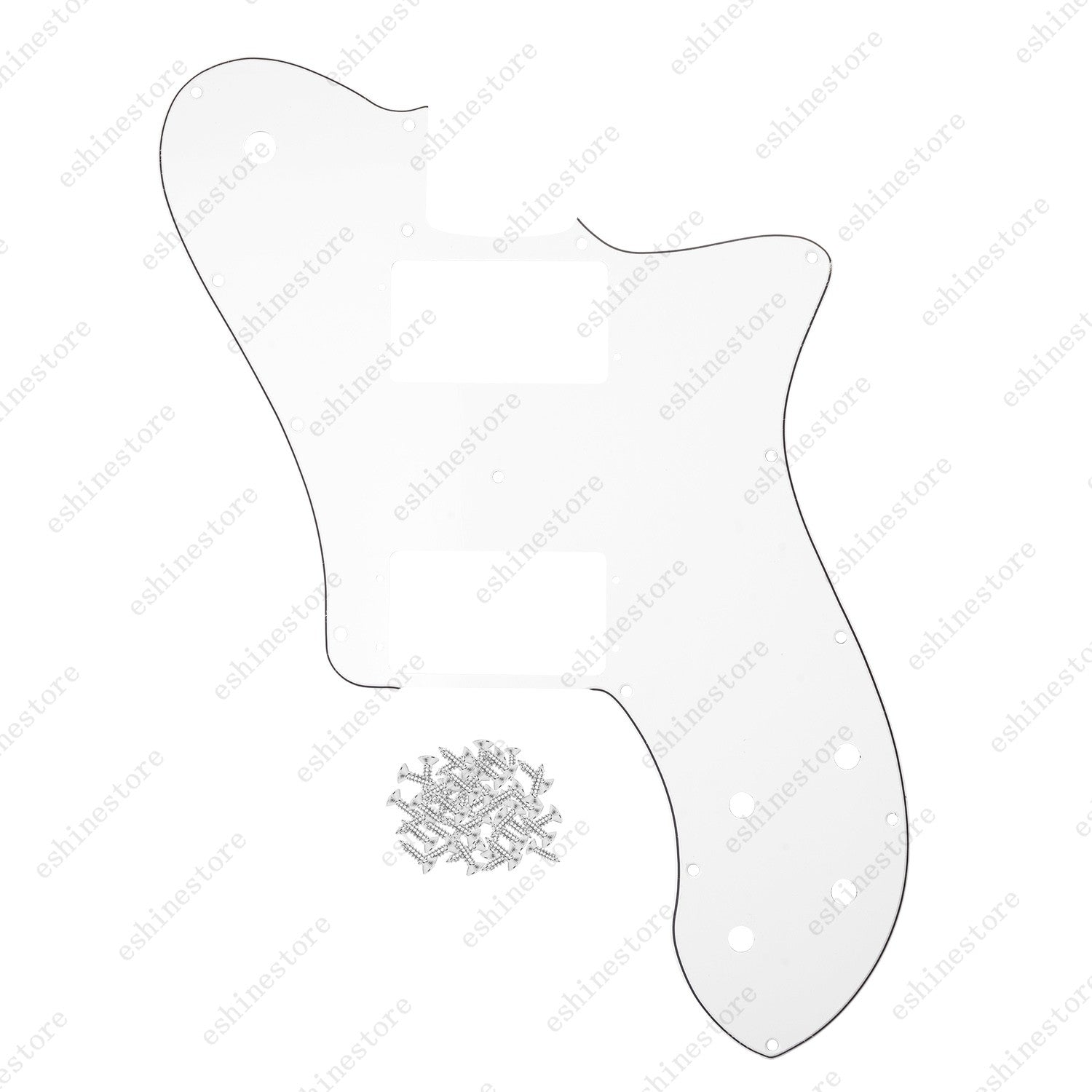 Guitar Pickguard Scratch Plate For Fender MIM Tele 72 Deluxe Wide Range 8 Colors