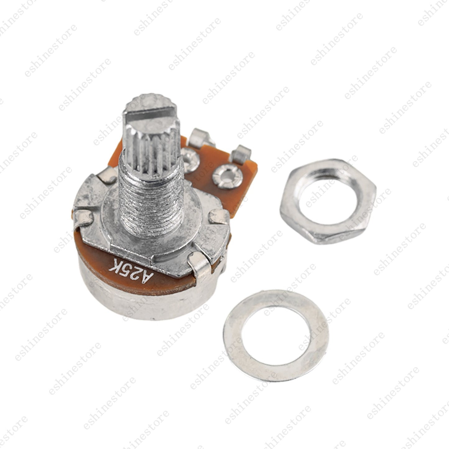 1/3/5/10X Mini Potentiometer 18mm A/B 25K/50K Volume Tone Pot For Active Pickup
