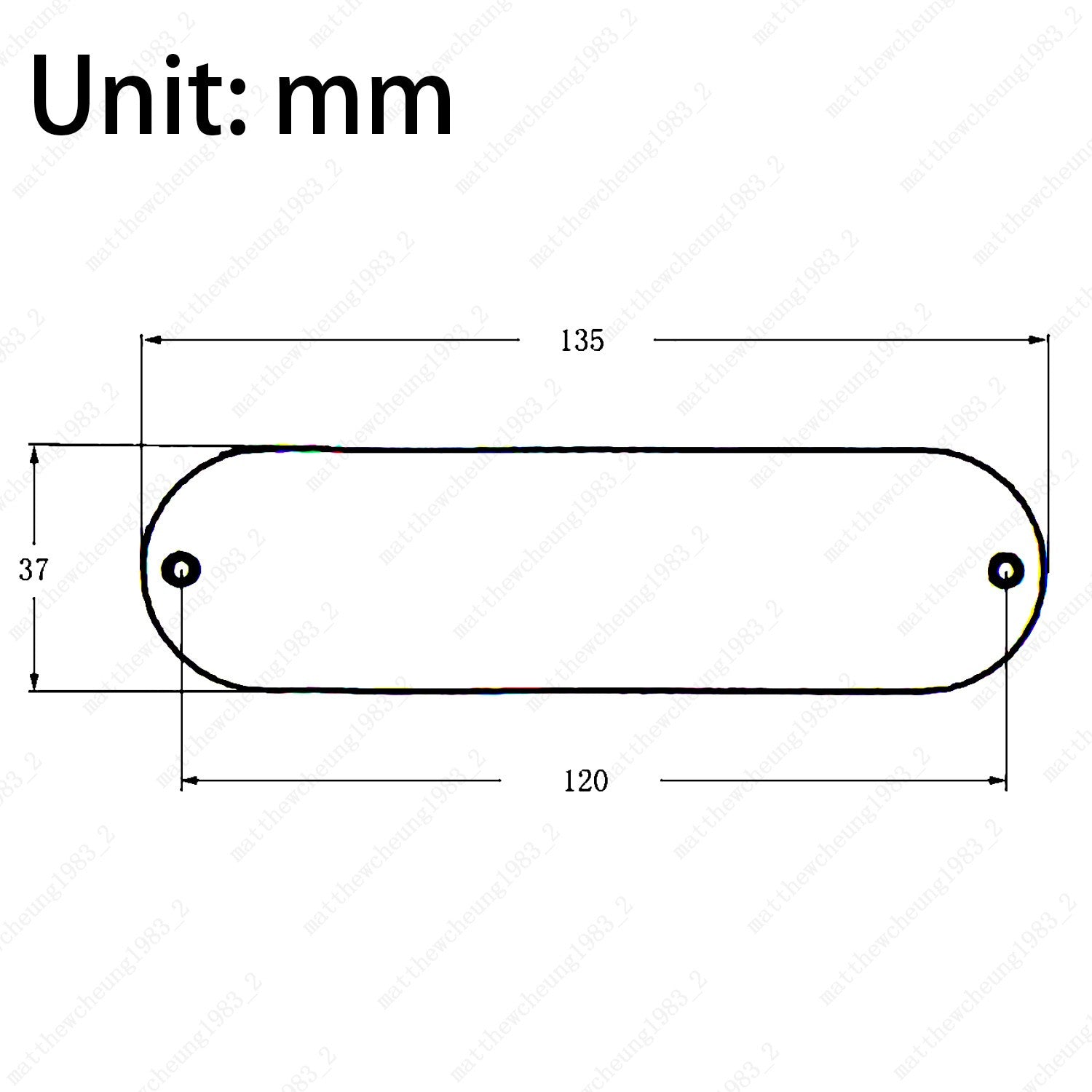 1 Pcs Electric Guitar 2 Hole Black Sandy Backplate Back Cover Cavity Trem Cover