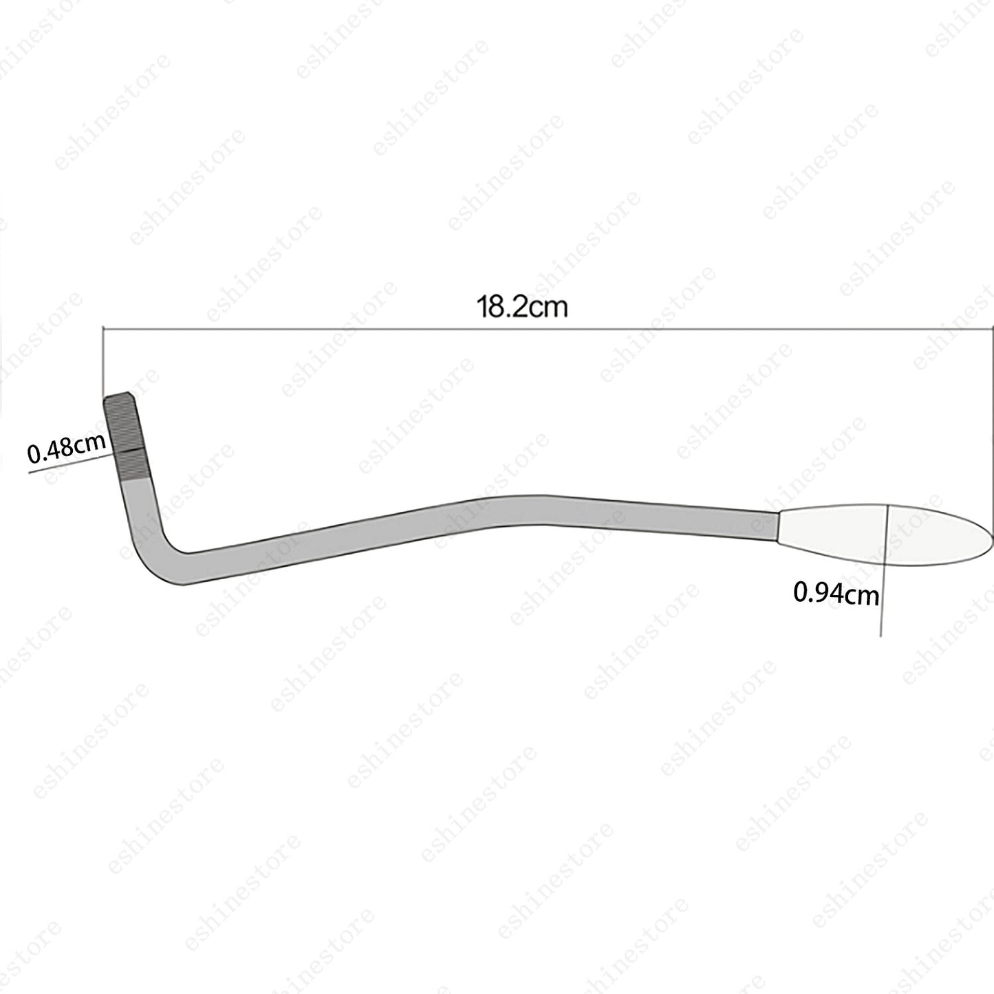 4.8mm Thread Tremolo Arm Whammy Bar For Fender Mexico Stratocaster 3 Colors