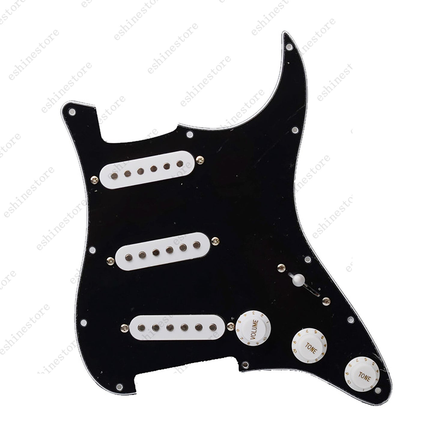 11 Hole SSS Strat Style Loaded Pickguard For Stratocaster Various Colors US SHIP