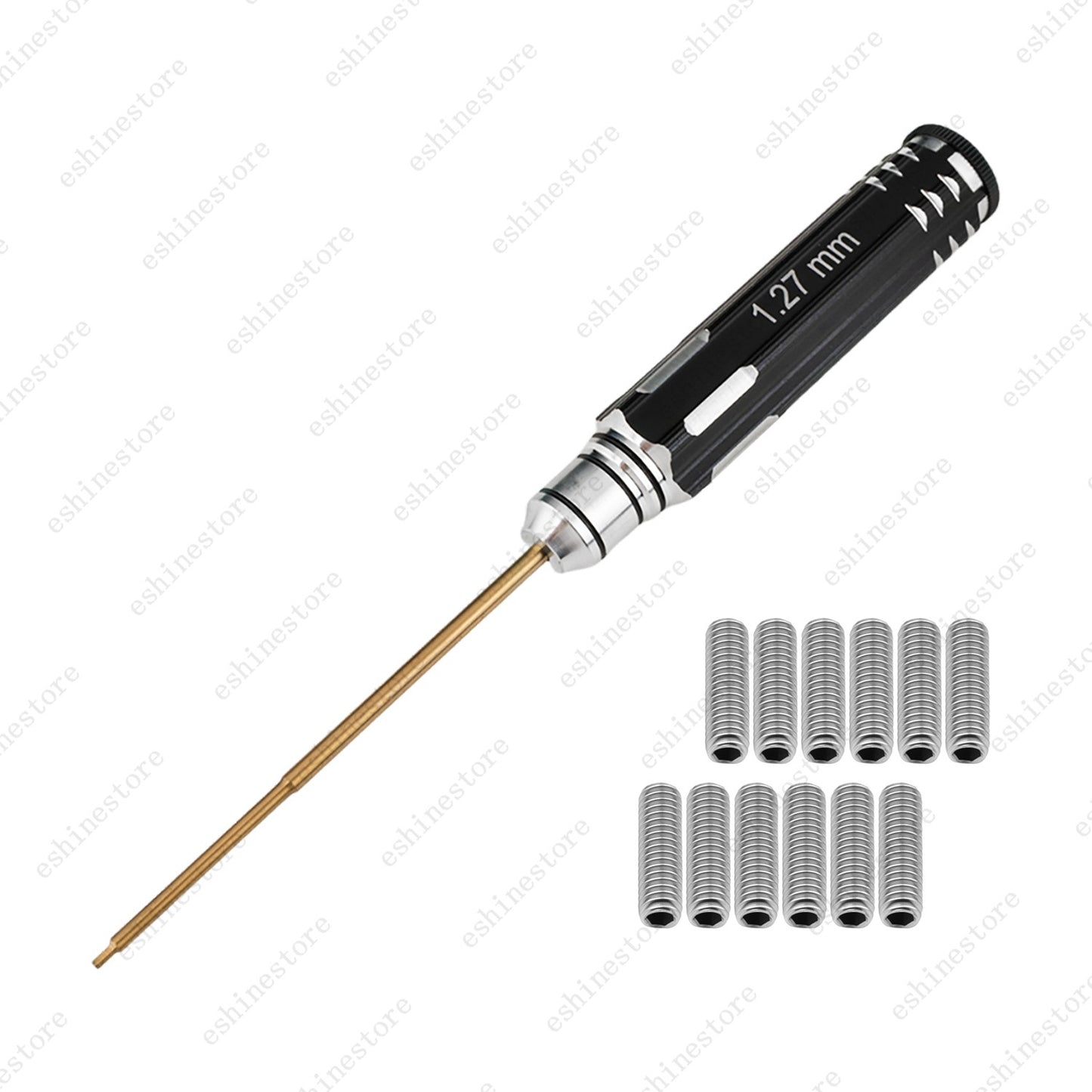 12pcs Stainless Steel #4-40 x 3/8" Saddle Screw+Hex Wrench for US MIA Fender ST