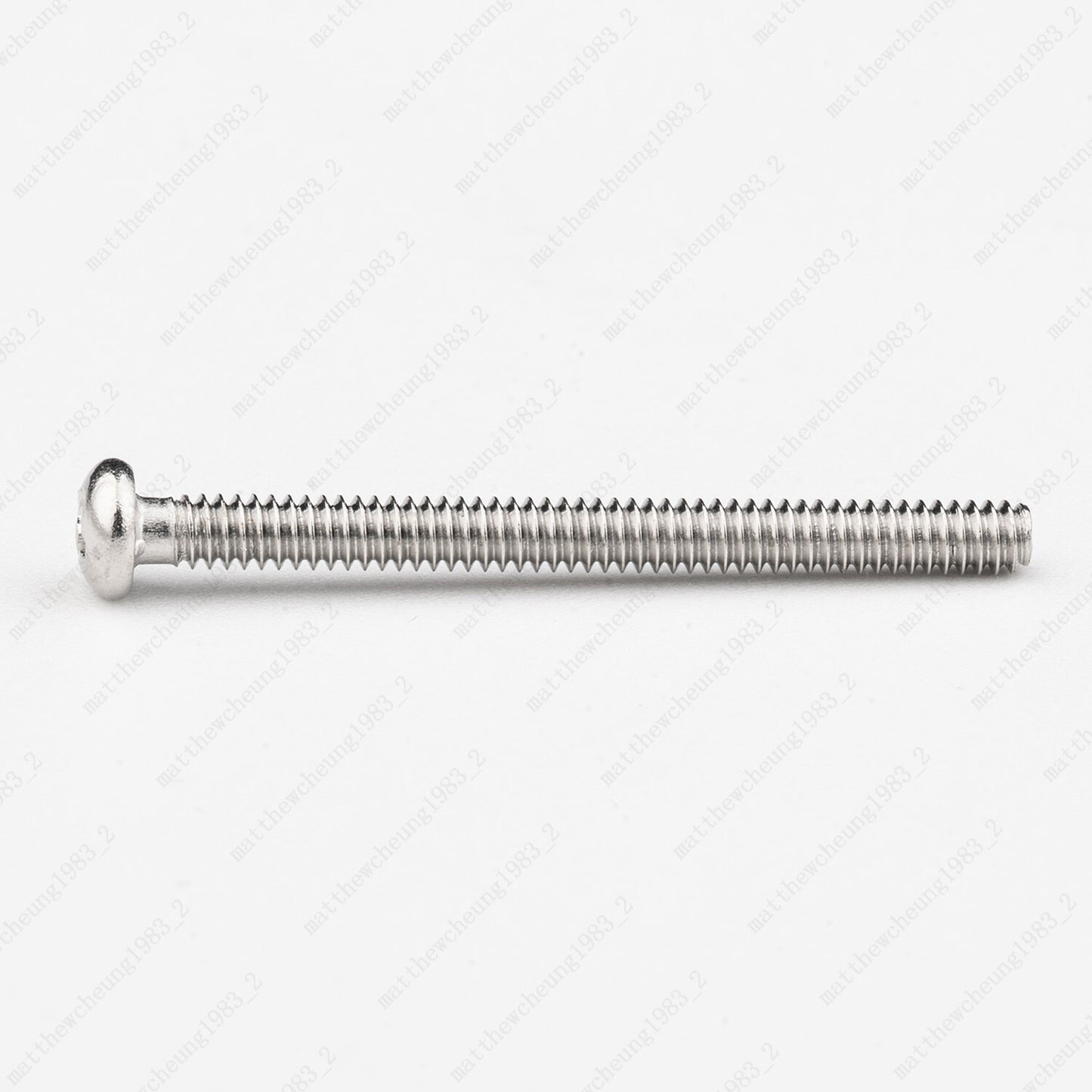 Nickel Humbucker Pickup Height Mounting Screws Metric Thread 2.5*27/30mm 5 Pack