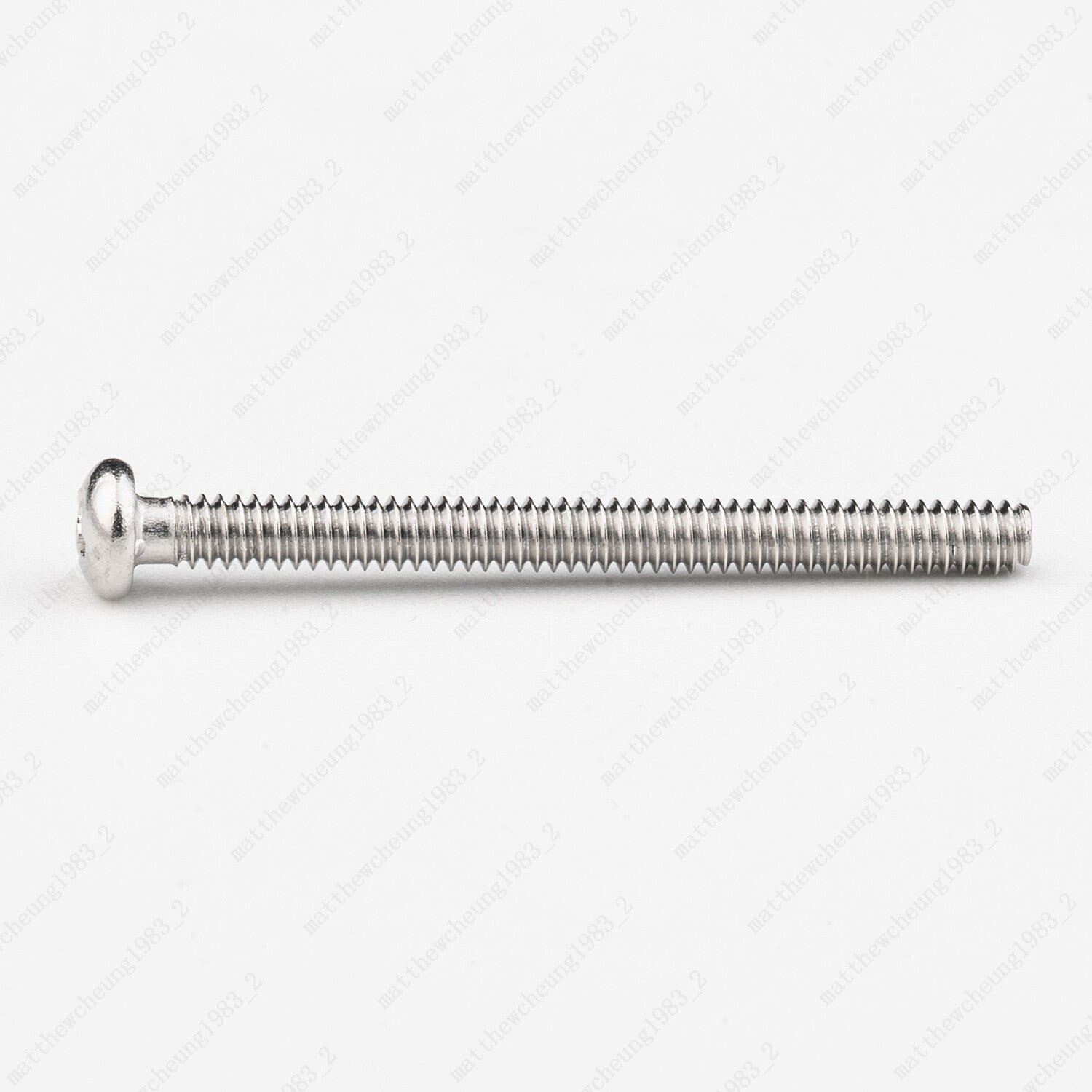 Nickel Humbucker Pickup Height Mounting Screws Metric Thread 2.5*27/30mm 5 Pack