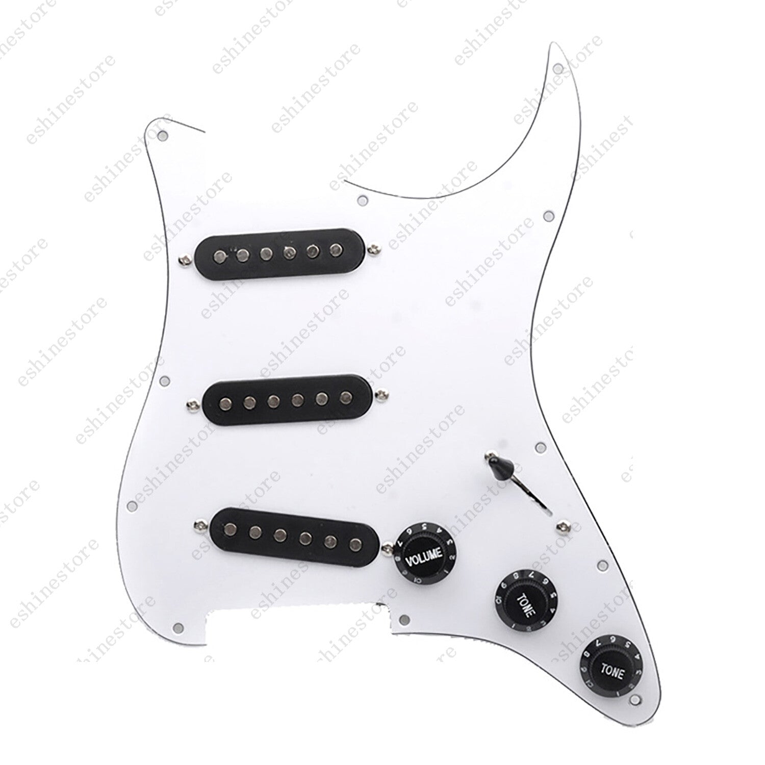 11 Hole SSS Strat Style Loaded Pickguard For Stratocaster Various Colors US SHIP