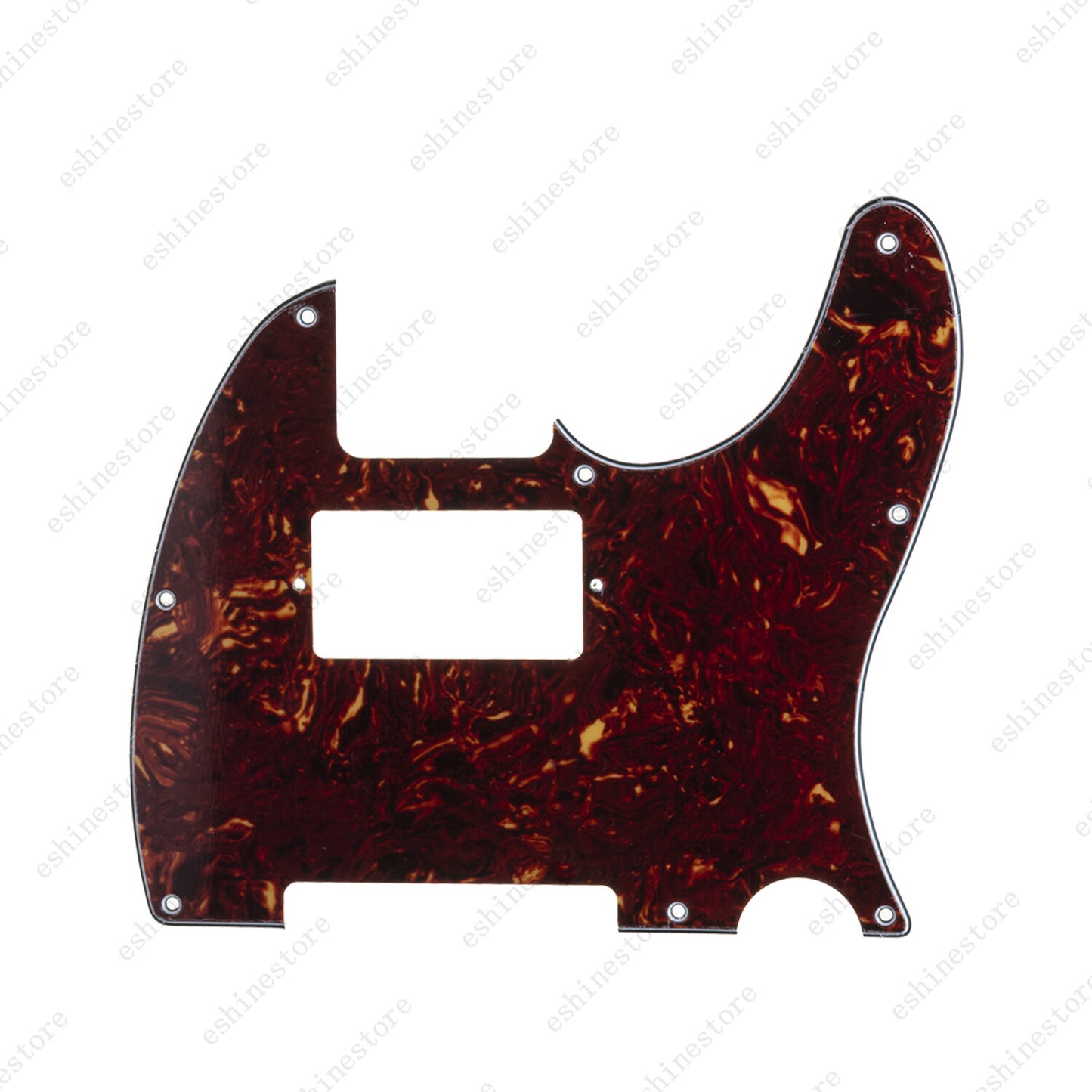 8 Holes Tele Guitar Pickguard Scratch Plate Humbucker For Fender Telecaster