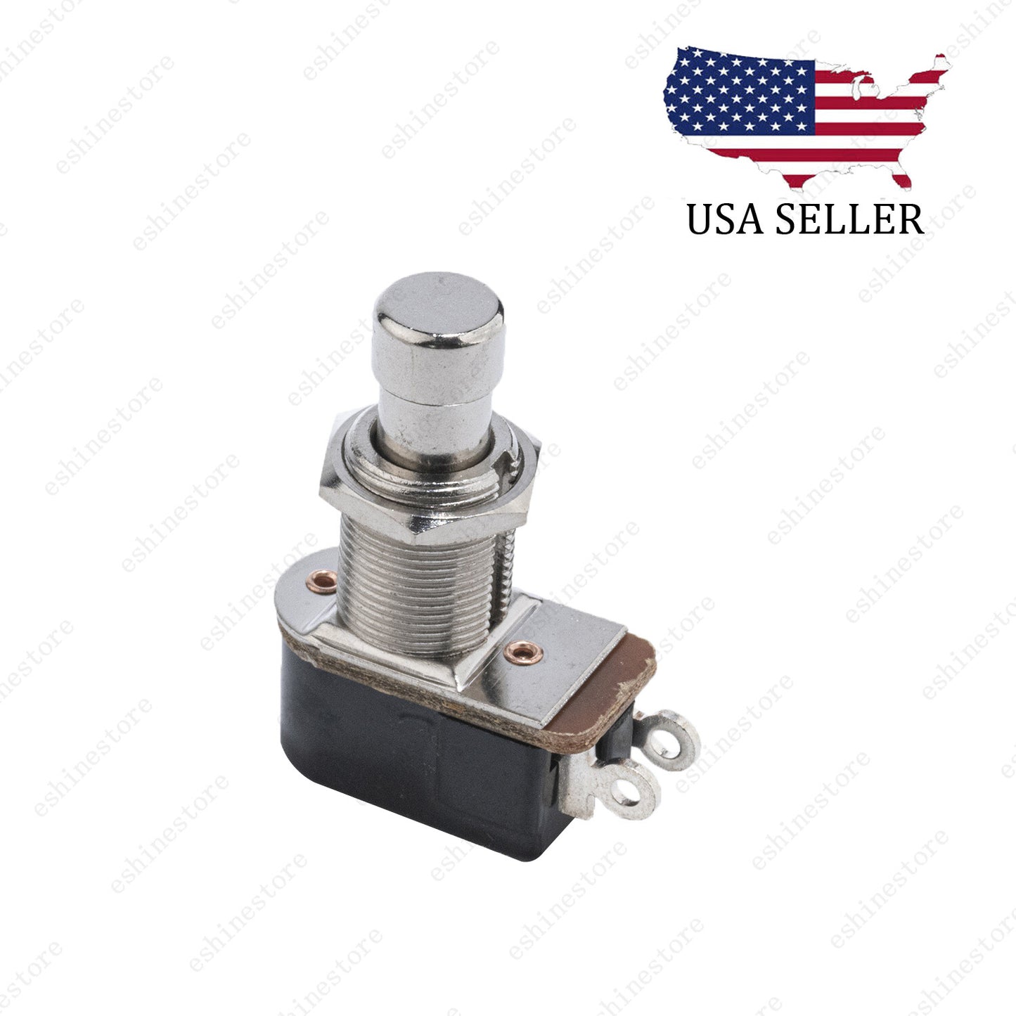 1 Pcs 2-Pin SPST Momentary Push Button Guitar Effect Pedal Foot Switch OFF(ON)