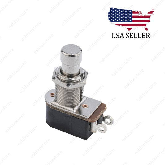 1 Pcs 2-Pin SPST Momentary Push Button Guitar Effect Pedal Foot Switch OFF(ON)