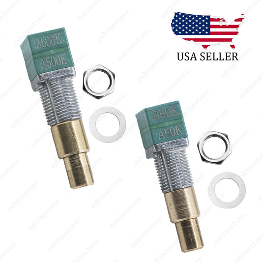 Dual Stacked 500k 50k Concentric Control Mini Potentiometer For Guitar Bass