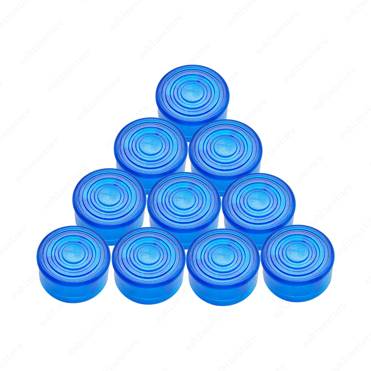 10 Pcs Guitar Effect Pedal Footswitch Toppers Foot Nail Cap Protection Cap