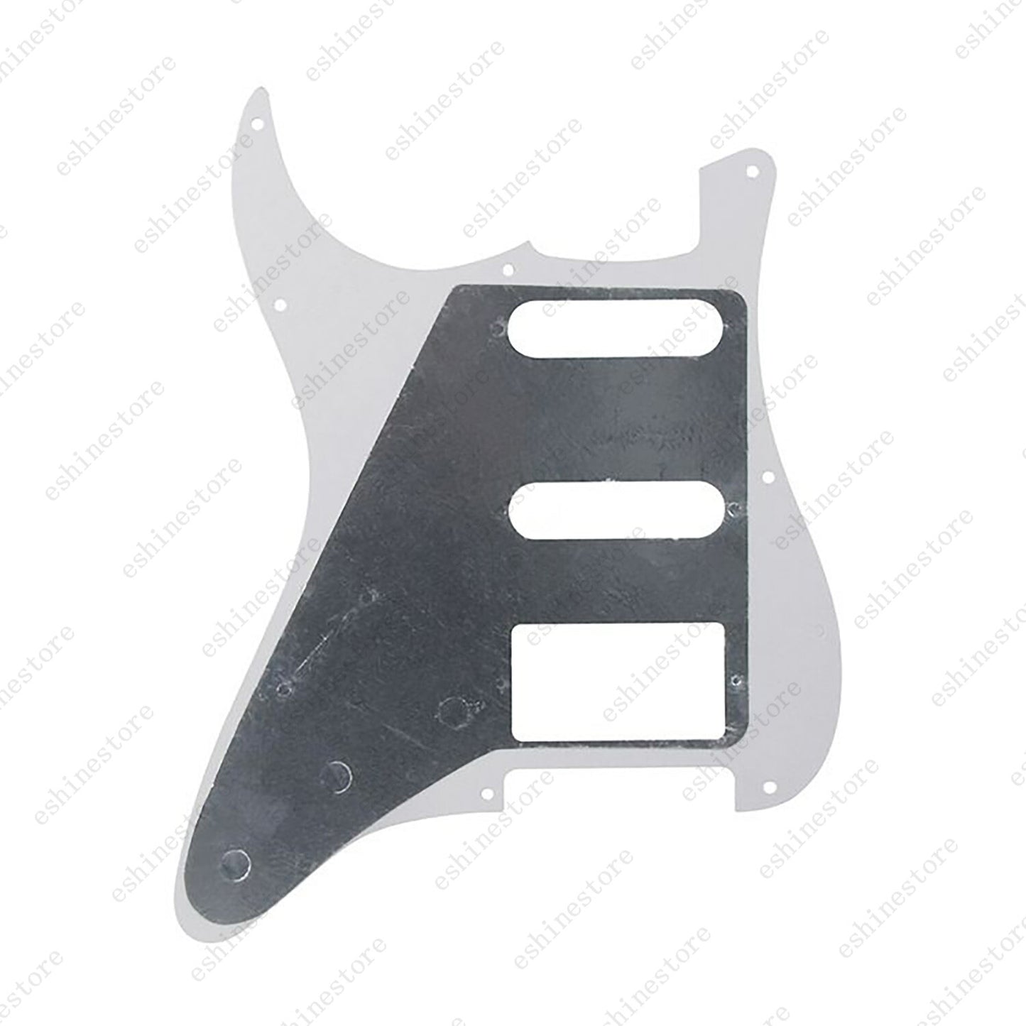 11 Hole SSH 3 Ply Guitar Pickguard & Back Plate For USA MIM FENDER Strat