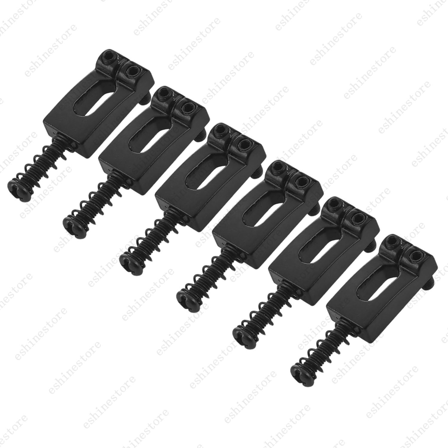 1/6Pcs 10.4mm Guitar Bridge Saddles Replacement For Stratocaster TL 5Colors