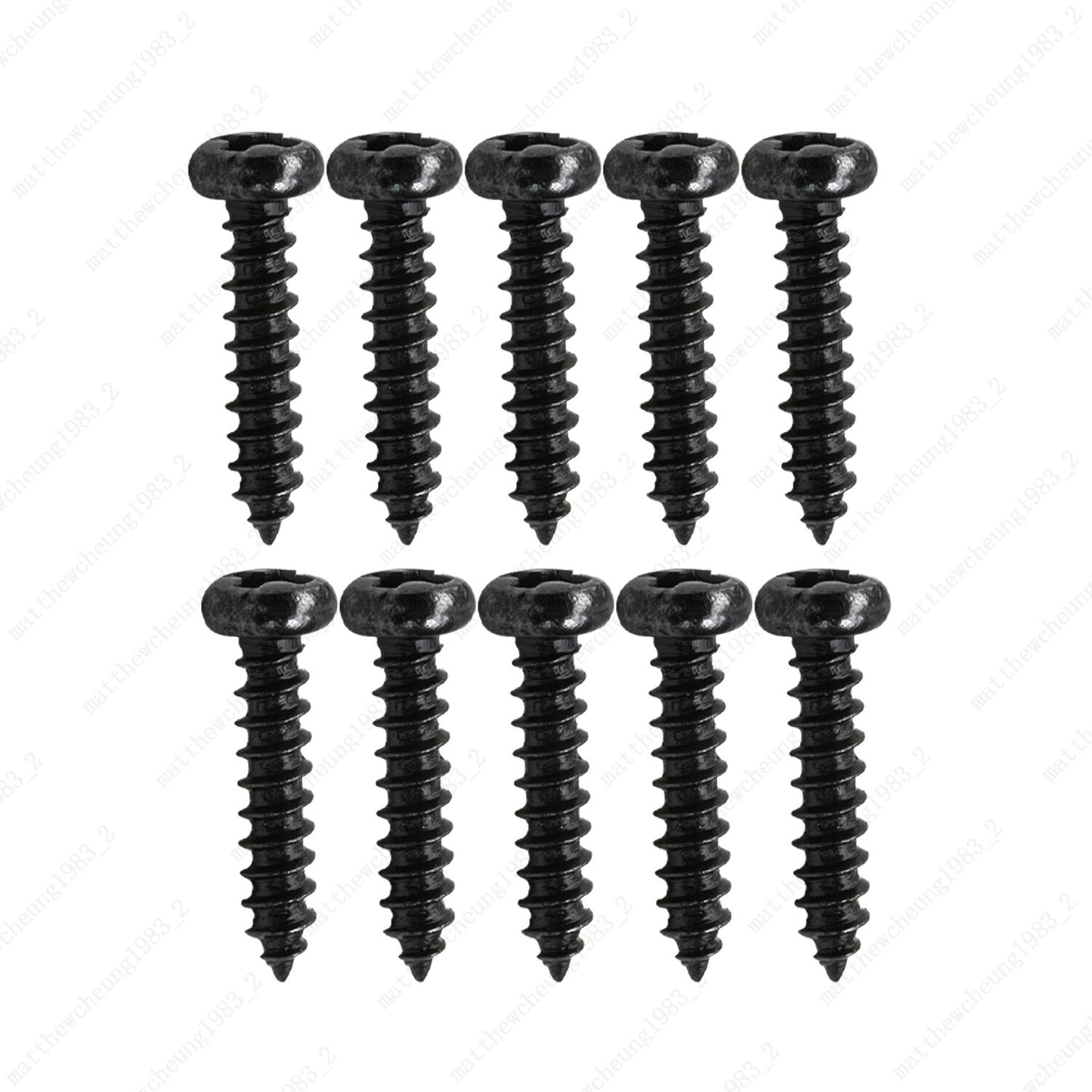 10 Pcs Tuning Peg Tuning Key Screws Machine Heads Guitar Tuner Mounting Screws