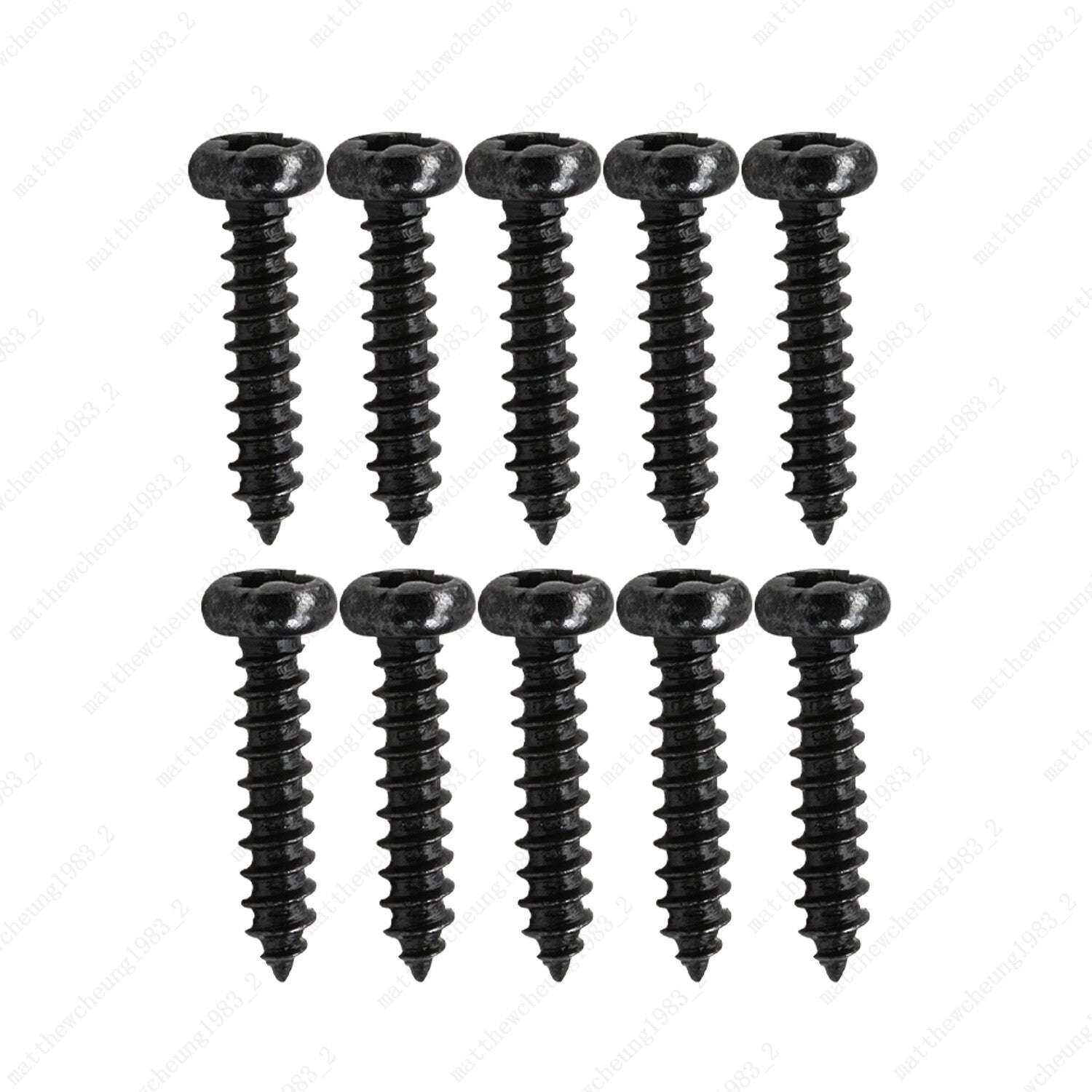 10 Pcs Tuning Peg Tuning Key Screws Machine Heads Guitar Tuner Mounting Screws