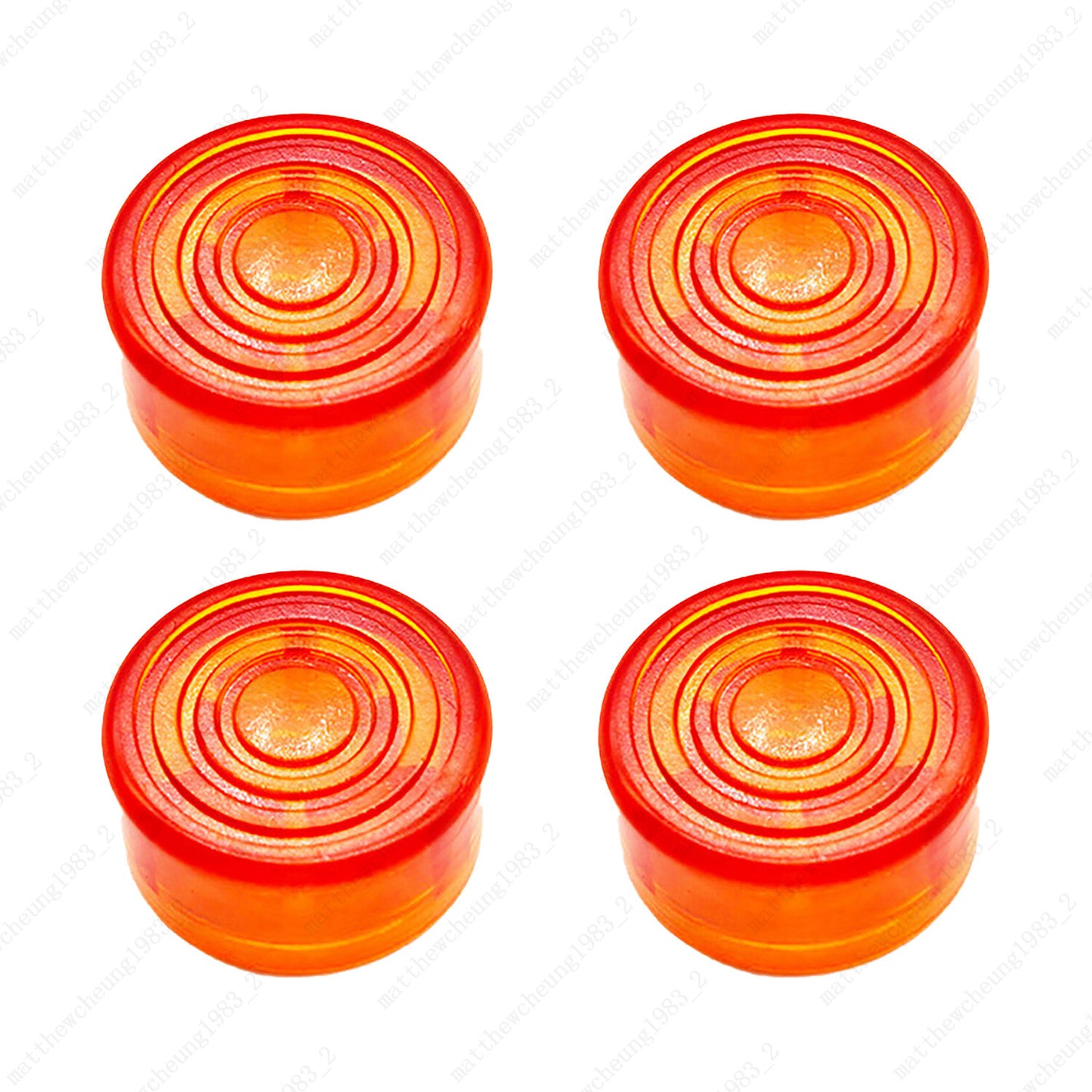 1/2/4 Pcs Guitar Effect Pedal Footswitch Toppers Foot Nail Cap Protection Cap