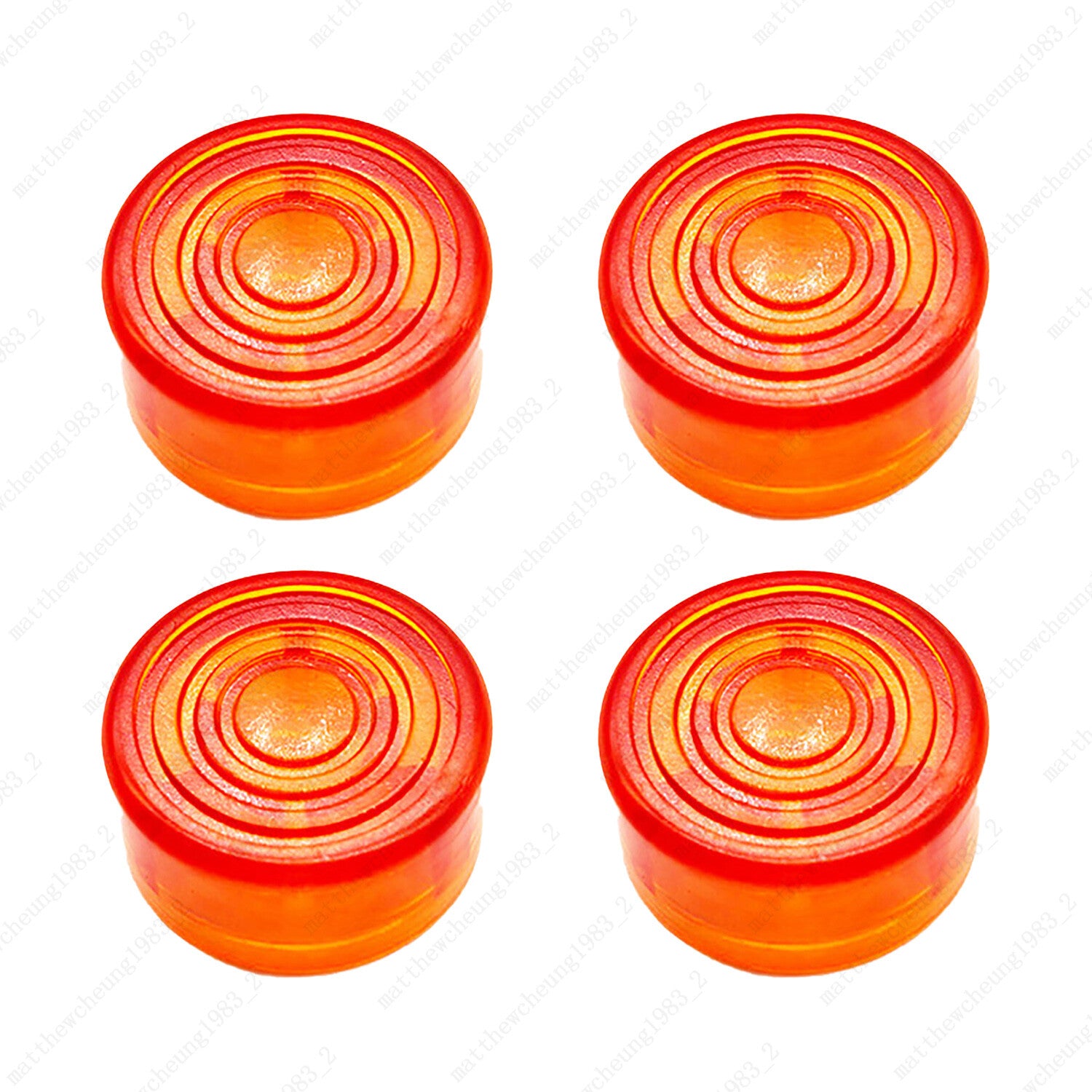 1/2/4 Pcs Guitar Effect Pedal Footswitch Toppers Foot Nail Cap Protection Cap
