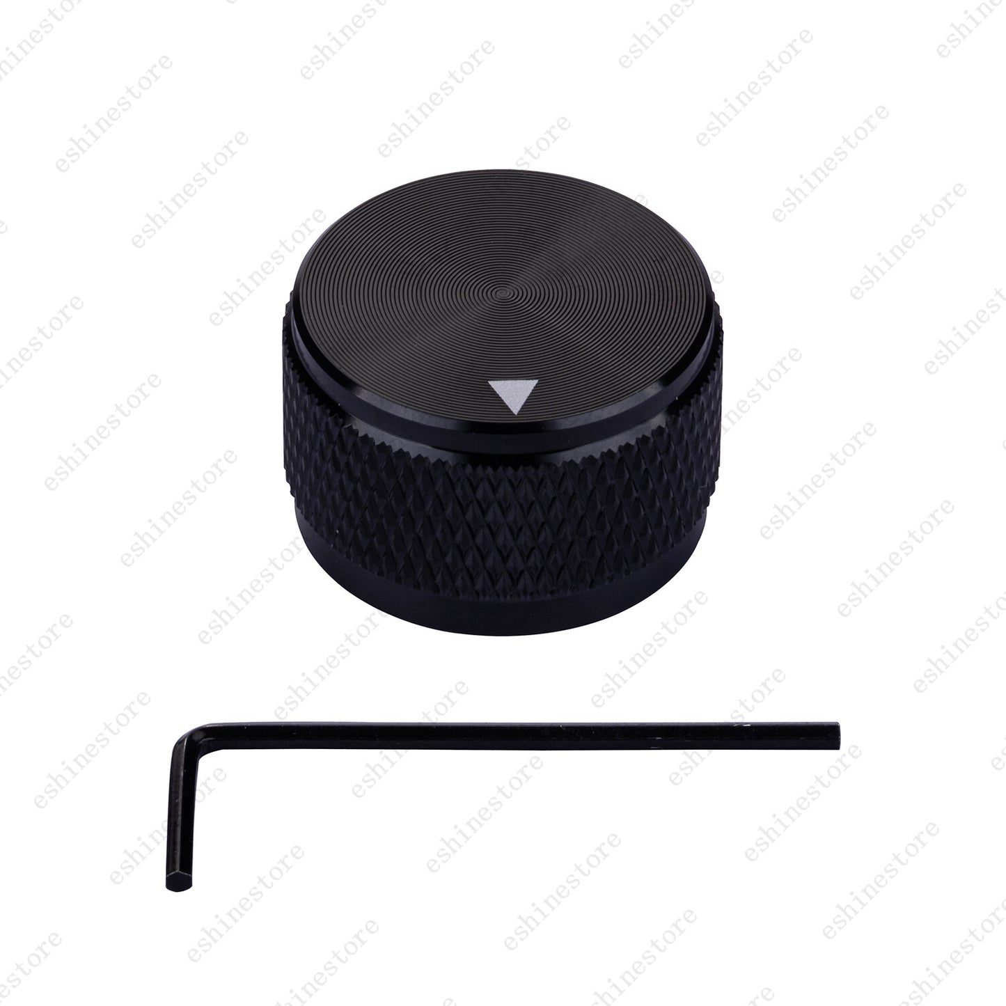 Guitar Aluminum Alloy Electronic Control Pot Knob Fit 18 24 Spline / Soild Shaft