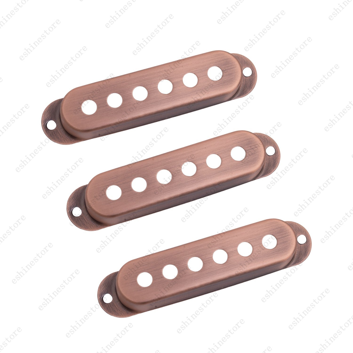 1/2/3 Pcs Brass Metal SSS Single Coil Pickup Covers For Fender SQ Strat 5 Colors