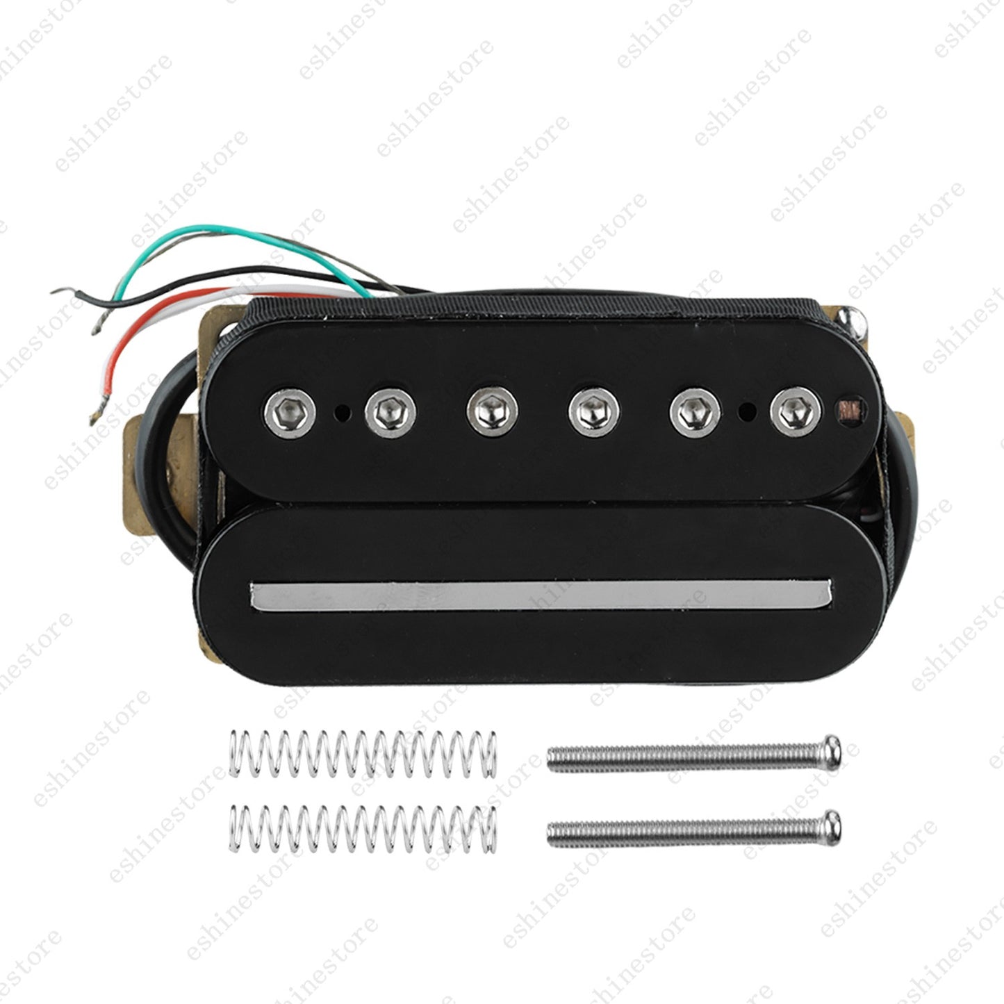 Guitar Humbucker Blade/Hex Screw Adjusting Dual Coil Guitar Pickup in 3 Colors