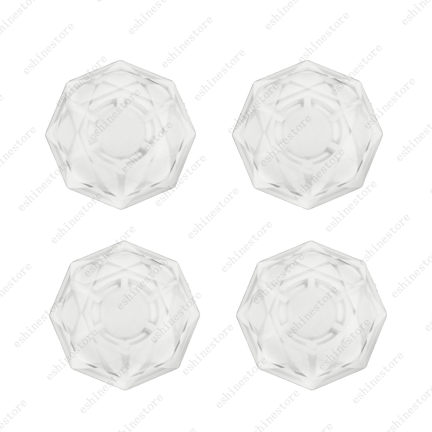1/2/4 Pcs Diamond Shape Guitar Effect Pedal Footswitch Toppers Foot Nail Cap