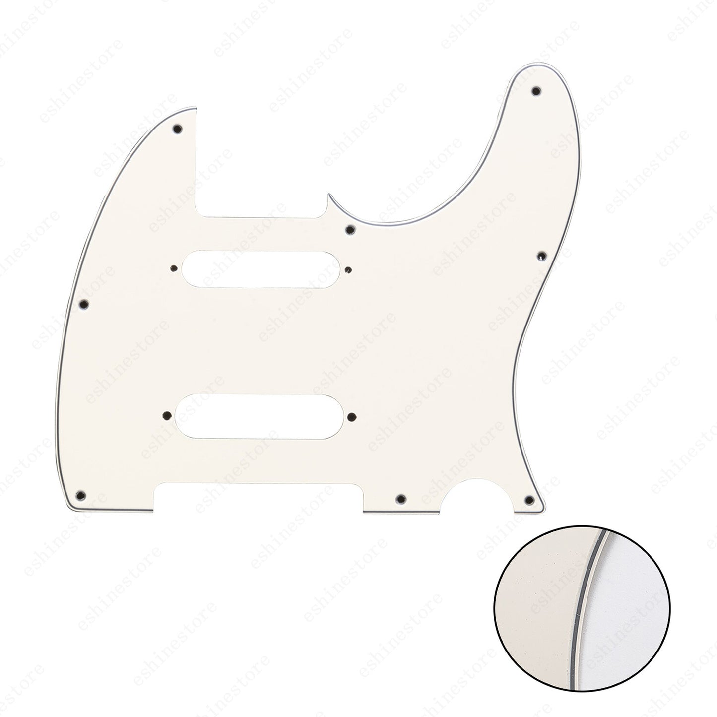 Guitar 3 Ply Pickguard Replacement For Nashville Telecaster style Multi Colors