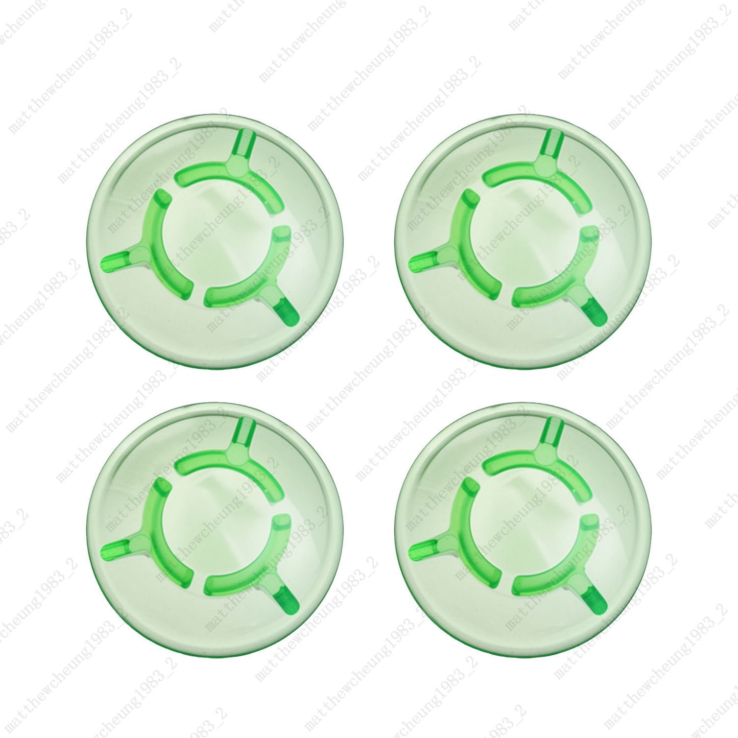 1/2/4pcs Mushroom Plastic Guitar Effect Pedal Footswitch Toppers Foot Nail Cap