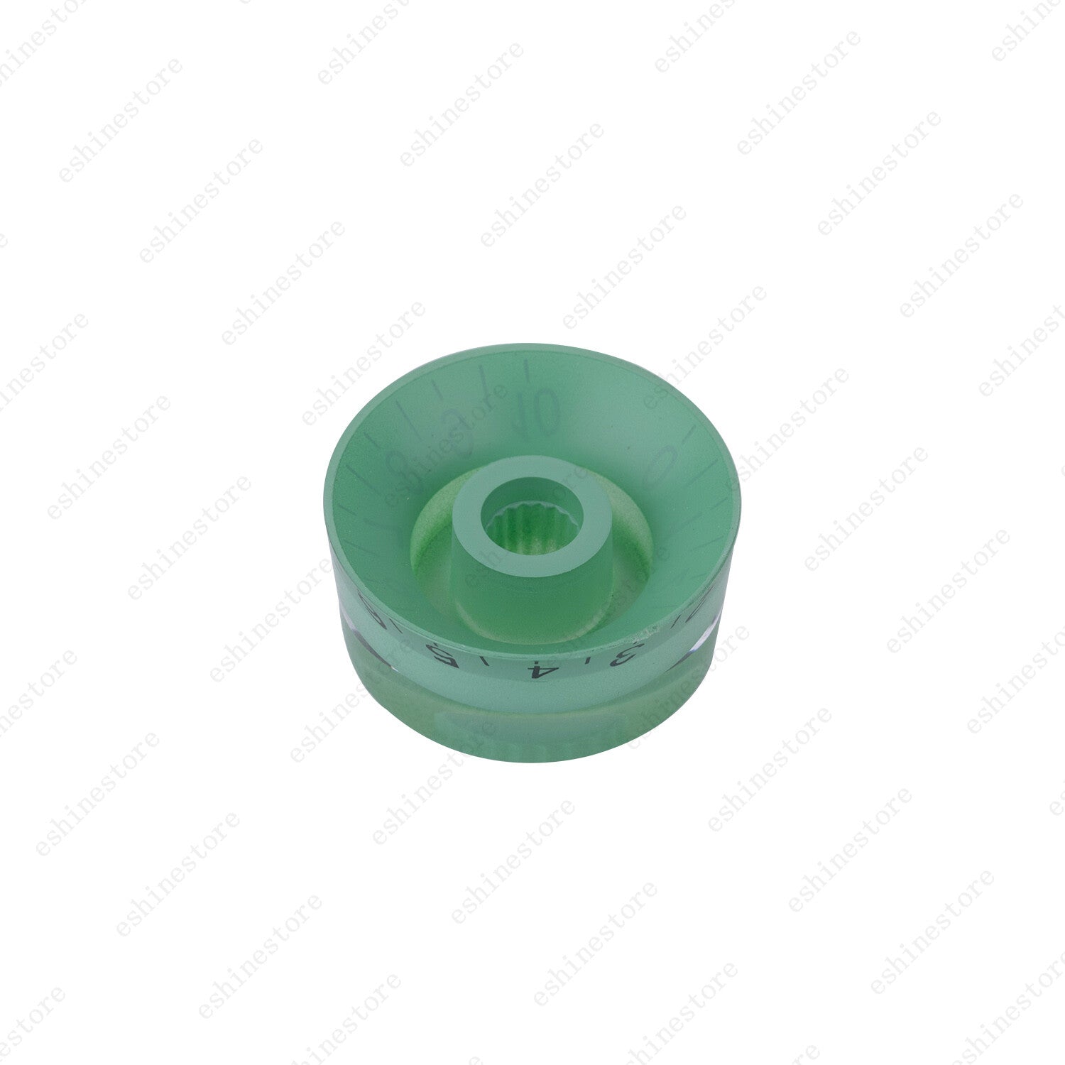 4 Pcs Green/Black Electirc Guitar Control Knobs Speed Dial Knobs for Les Paul SG