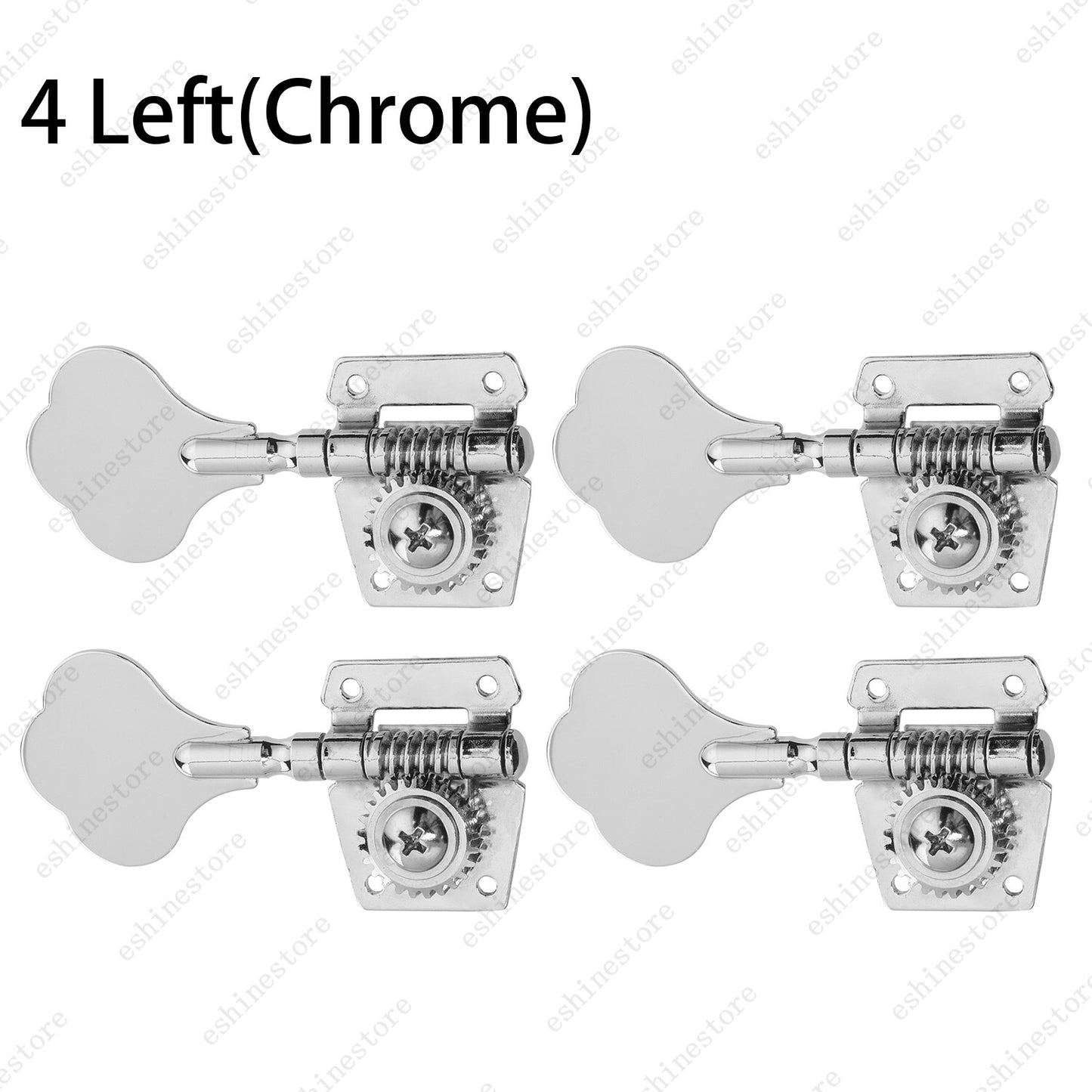 Vintage Open Machine Heads 1:25 Ratio Gear Bass Guitar Tuners Tuning Key Pegs