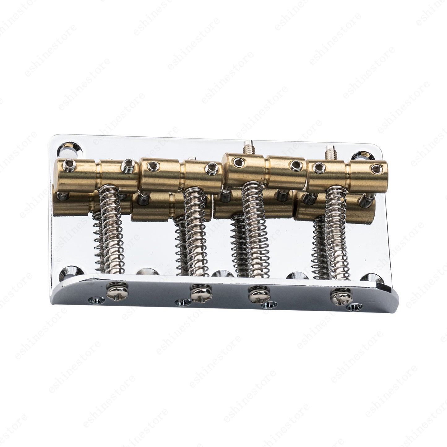 4 String Electric Bass Bridge Brass Saddle For Jazz/Precision Bass Guitar