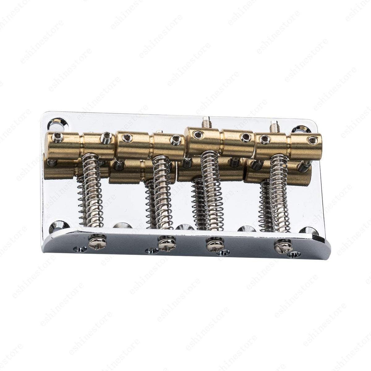 4 String Electric Bass Bridge Brass Saddle For Jazz/Precision Bass Guitar
