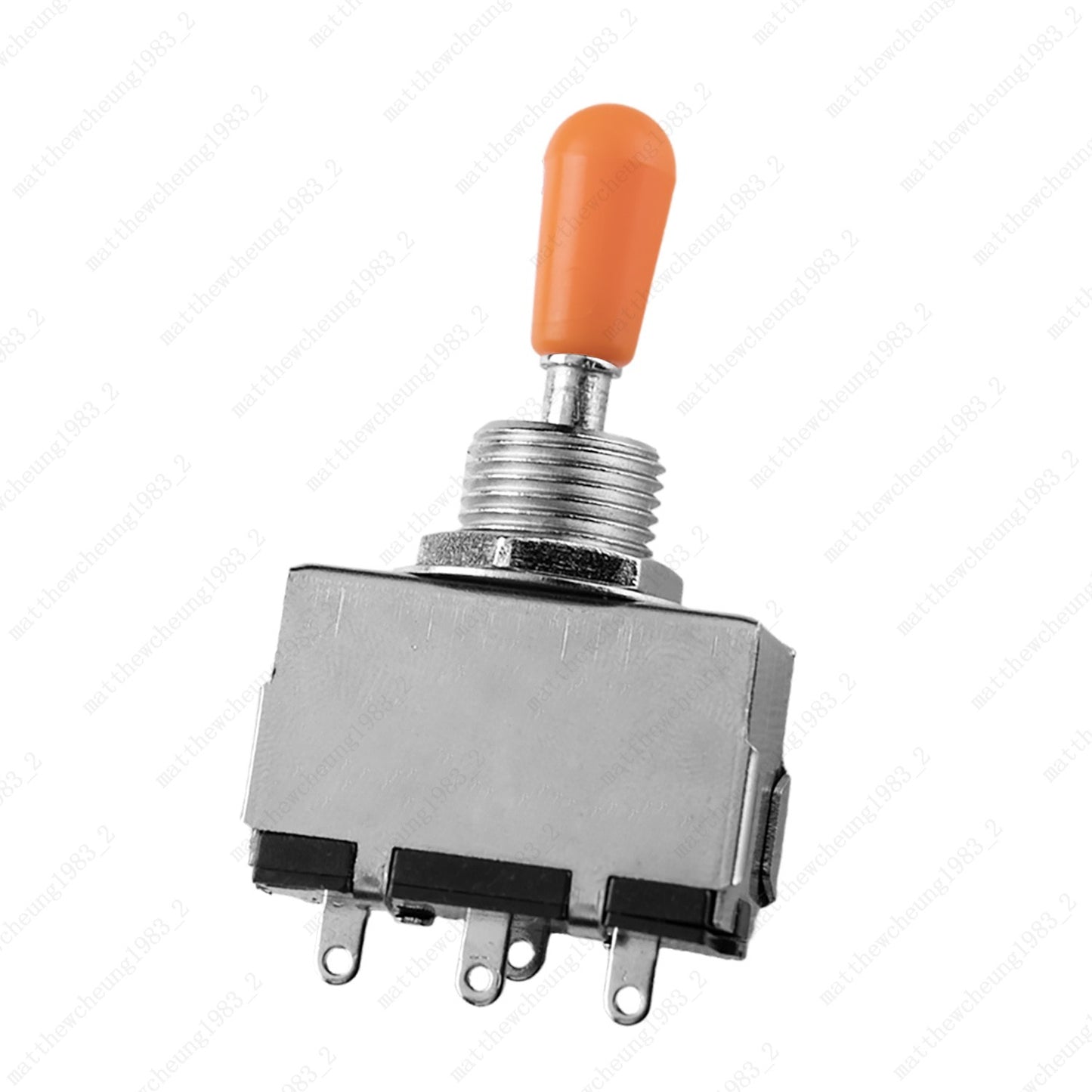 3-Position Metal Enclosed Pickup Selector Switch with Plastic Tip for EPI SG LP